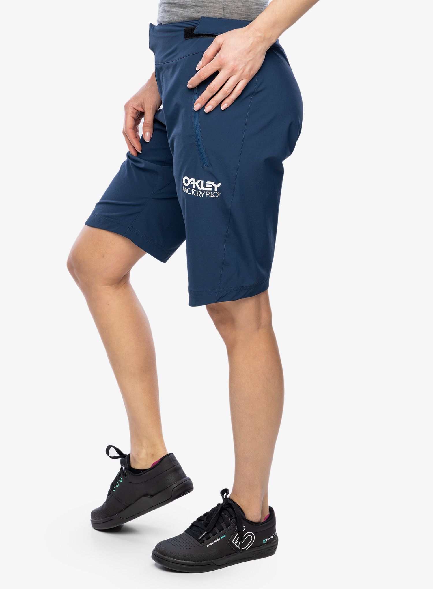Cyklistické kraťasy dámské Oakley Factory Pilot Lite Short - navy