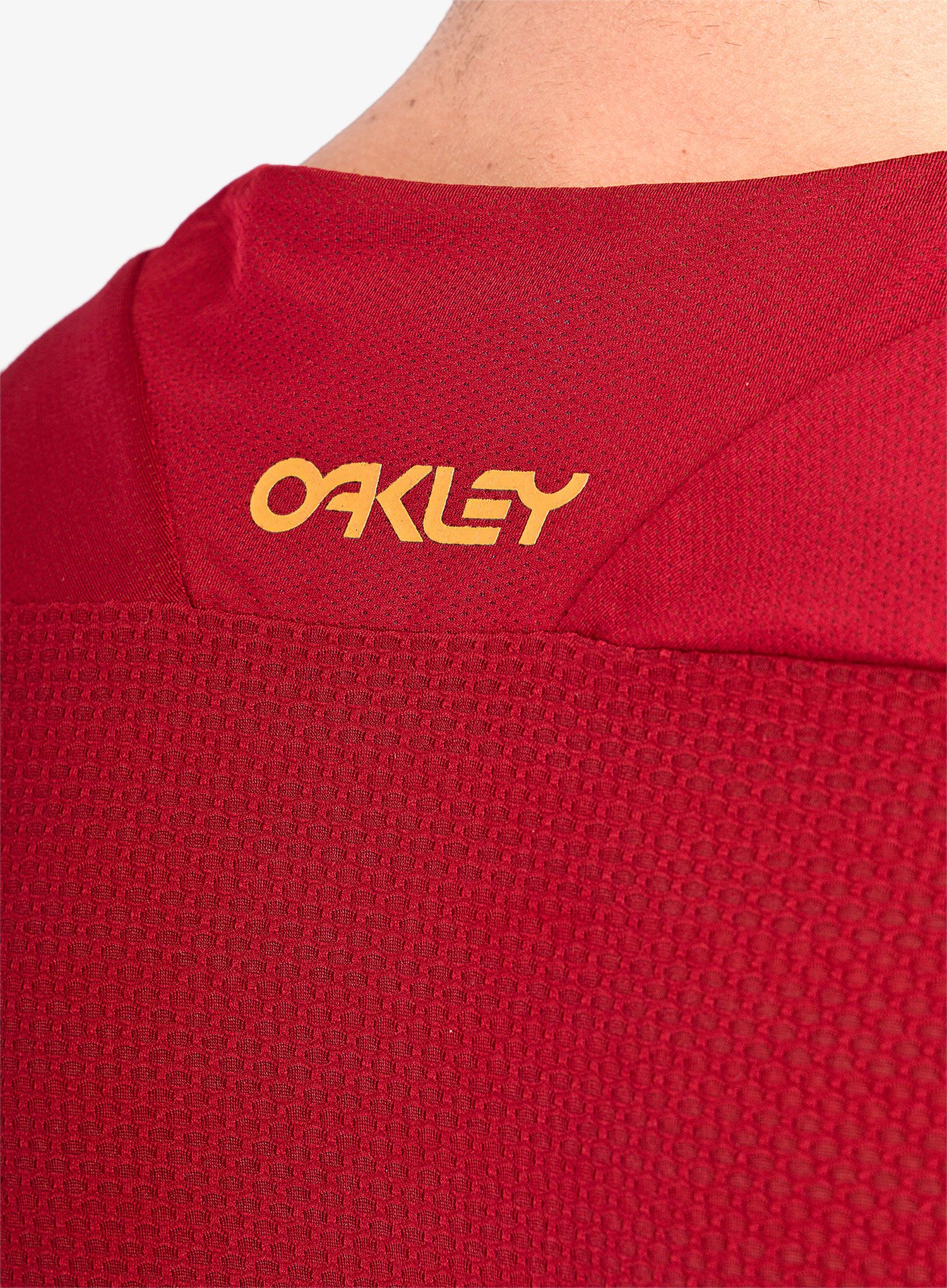 Rychleschnoucí tričko Oakley Factory Pilot Mtb SS Jersey II - iron red