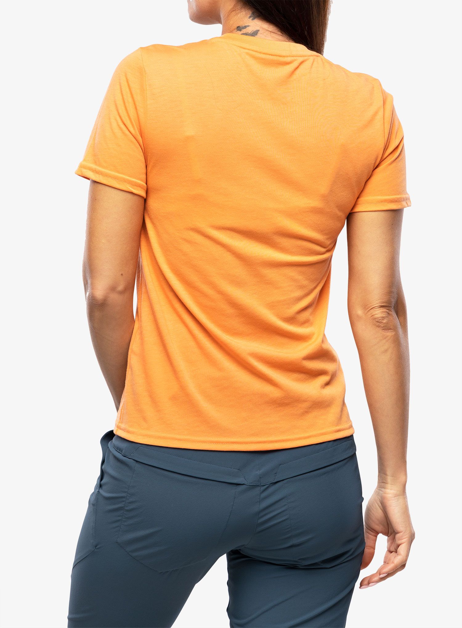 Dámské rychleschnoucí triko Oakley Factory Pilot Tee - soft orange