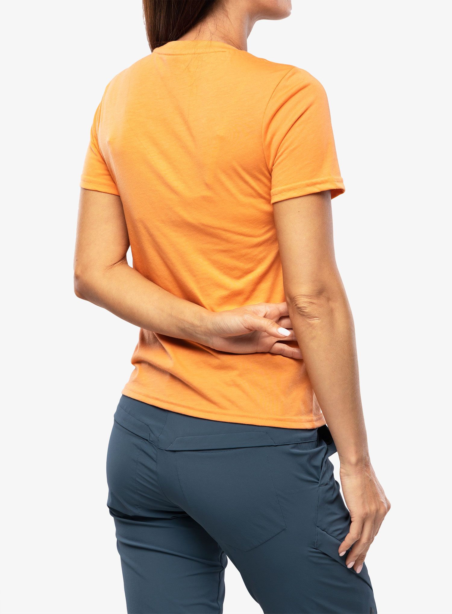 Dámské rychleschnoucí triko Oakley Factory Pilot Tee - soft orange