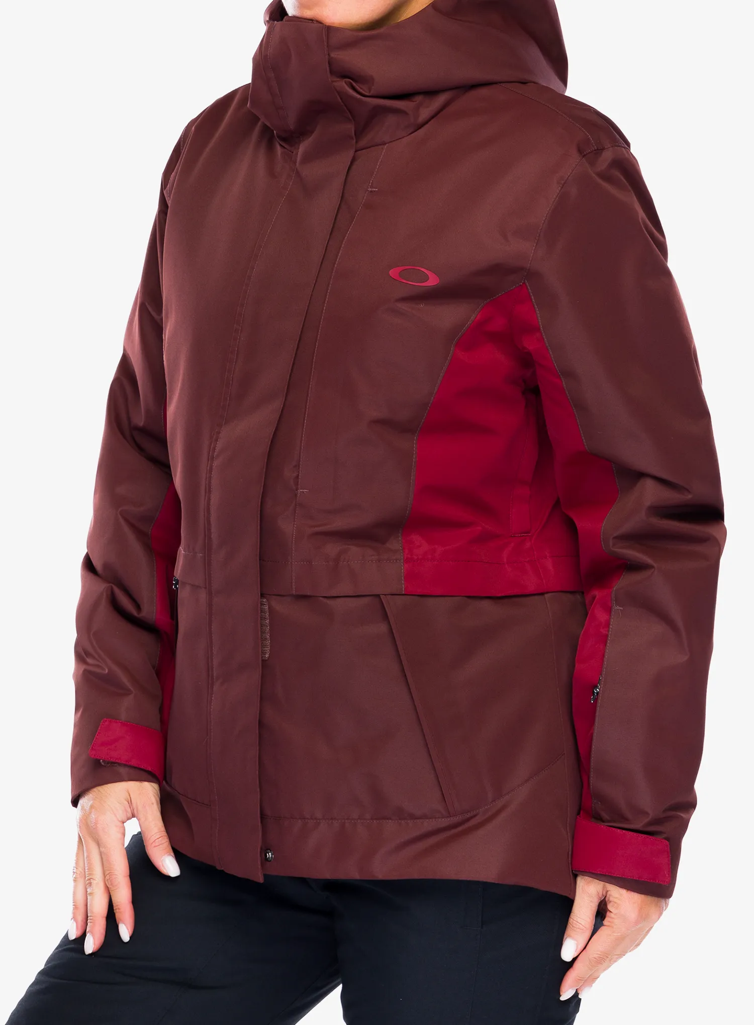 Dámská lyžařská bunda Oakley Heavenly RC Jacket - grenache/iron red
