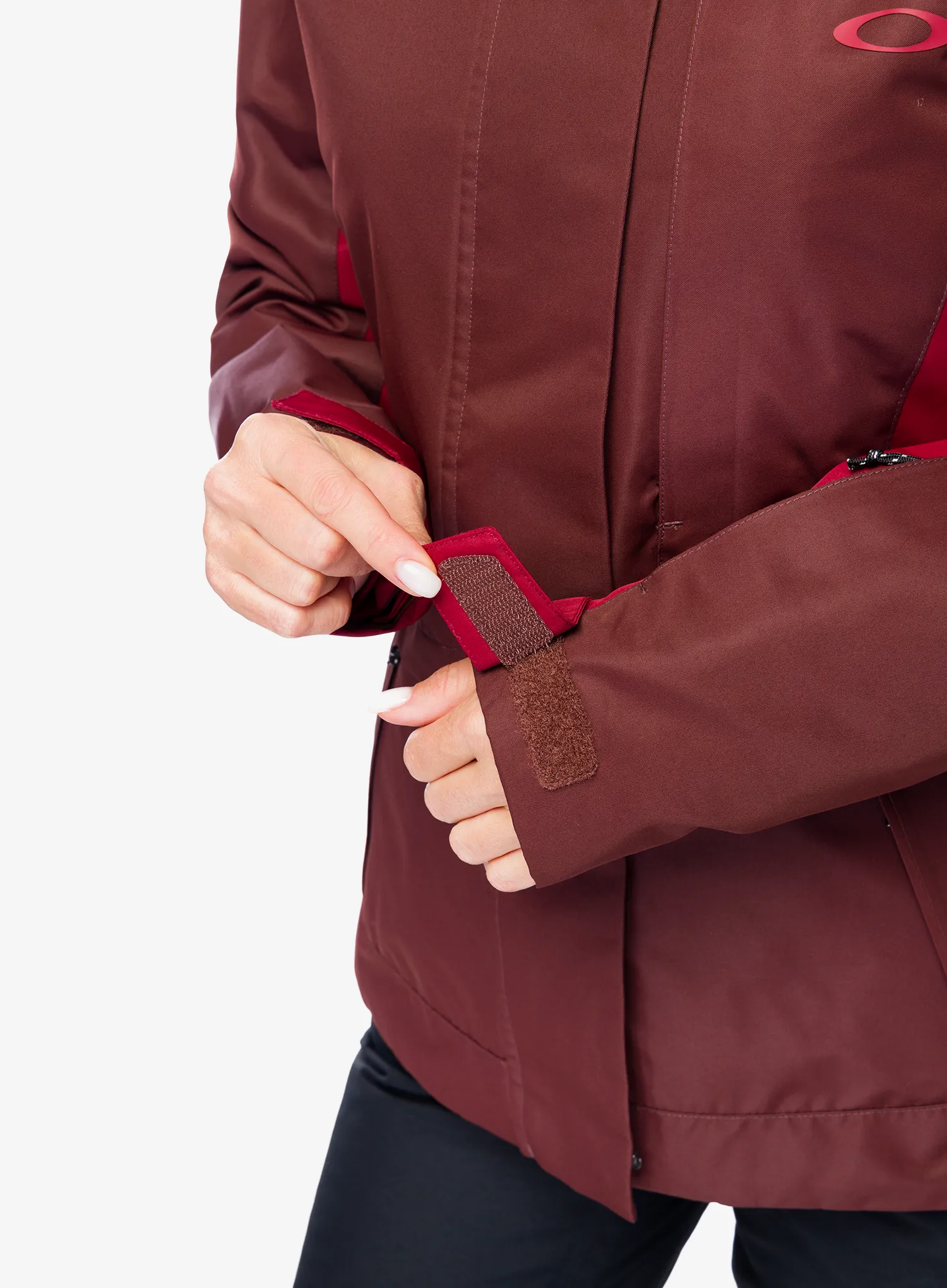 Dámská lyžařská bunda Oakley Heavenly RC Jacket - grenache/iron red