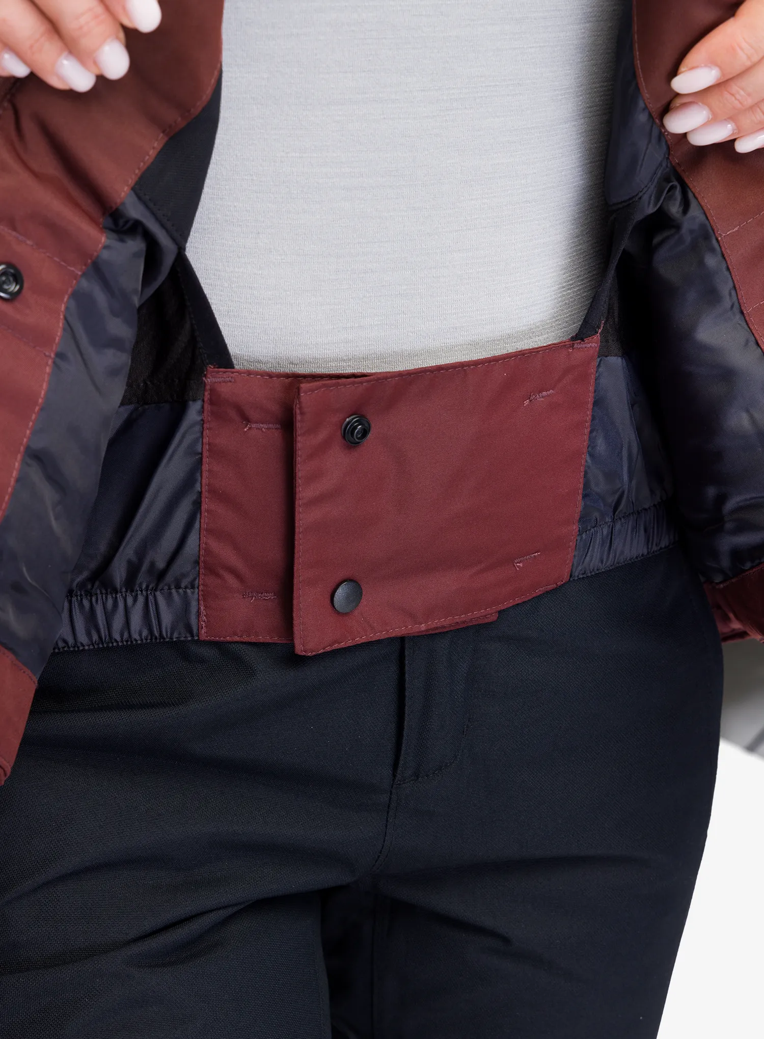 Dámská lyžařská bunda Oakley Heavenly RC Jacket - grenache/iron red