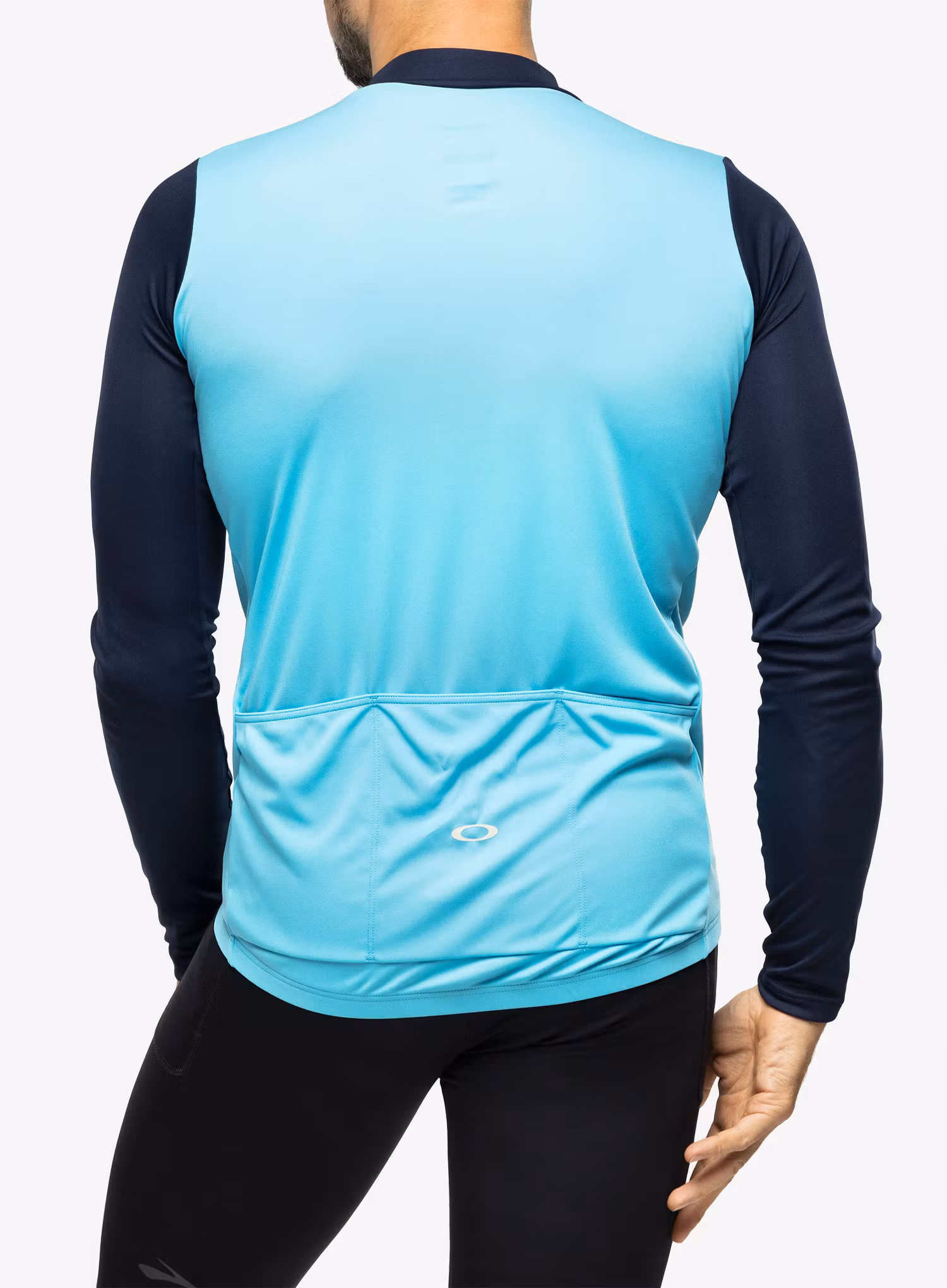 Cyklo mikina Oakley Icon Classic L/S Jersey - bright blue