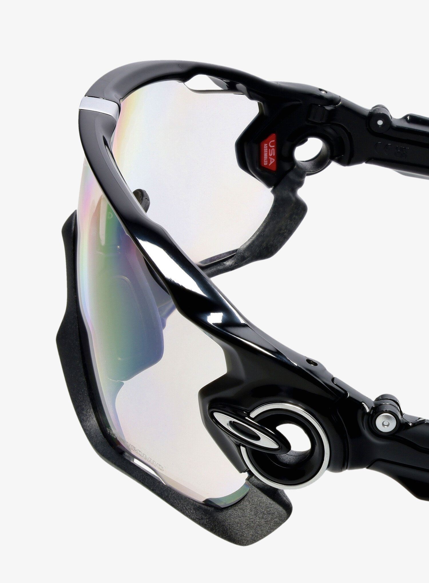Fotochromatické brýle Oakley Jawbreaker - polish blk/clear/blk phot irid