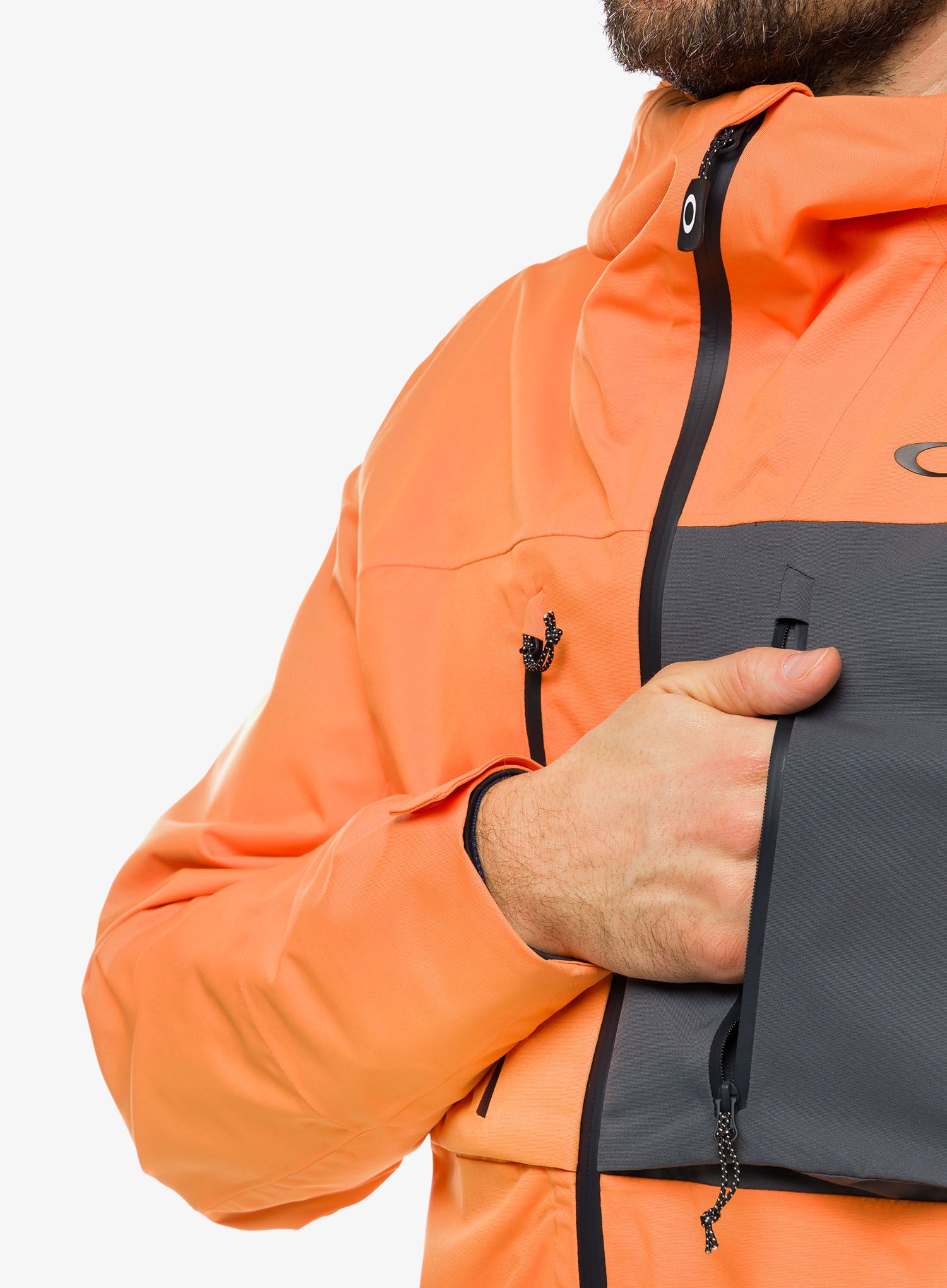 Lyžařská bunda Oakley Kendall RC Shell Jacket - soft orange