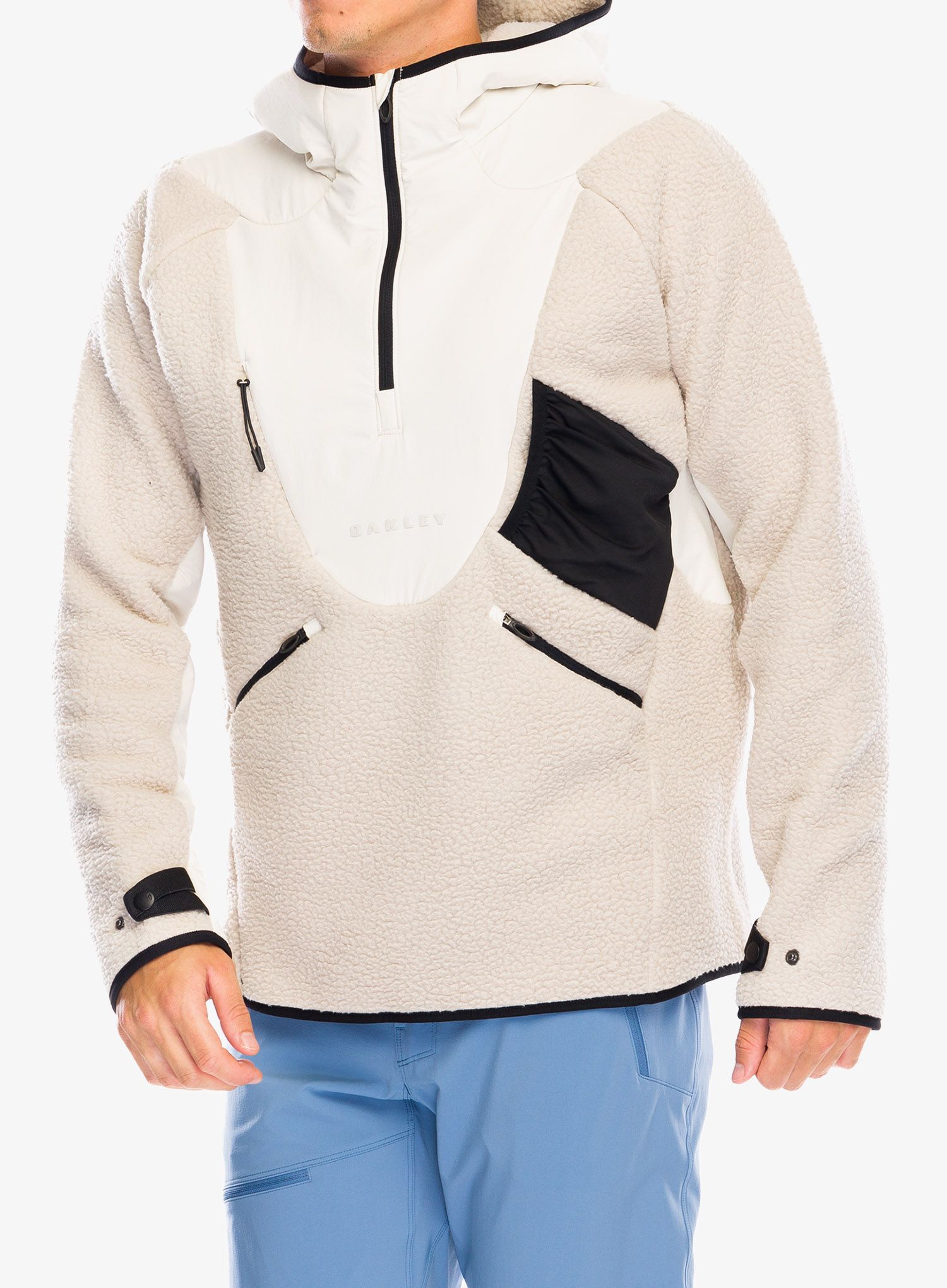 Mikina Oakley Latitude Flex Sherpa - white birch
