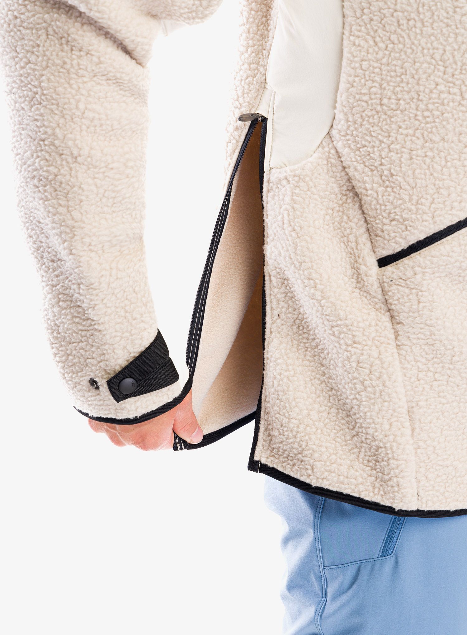 Mikina Oakley Latitude Flex Sherpa - white birch