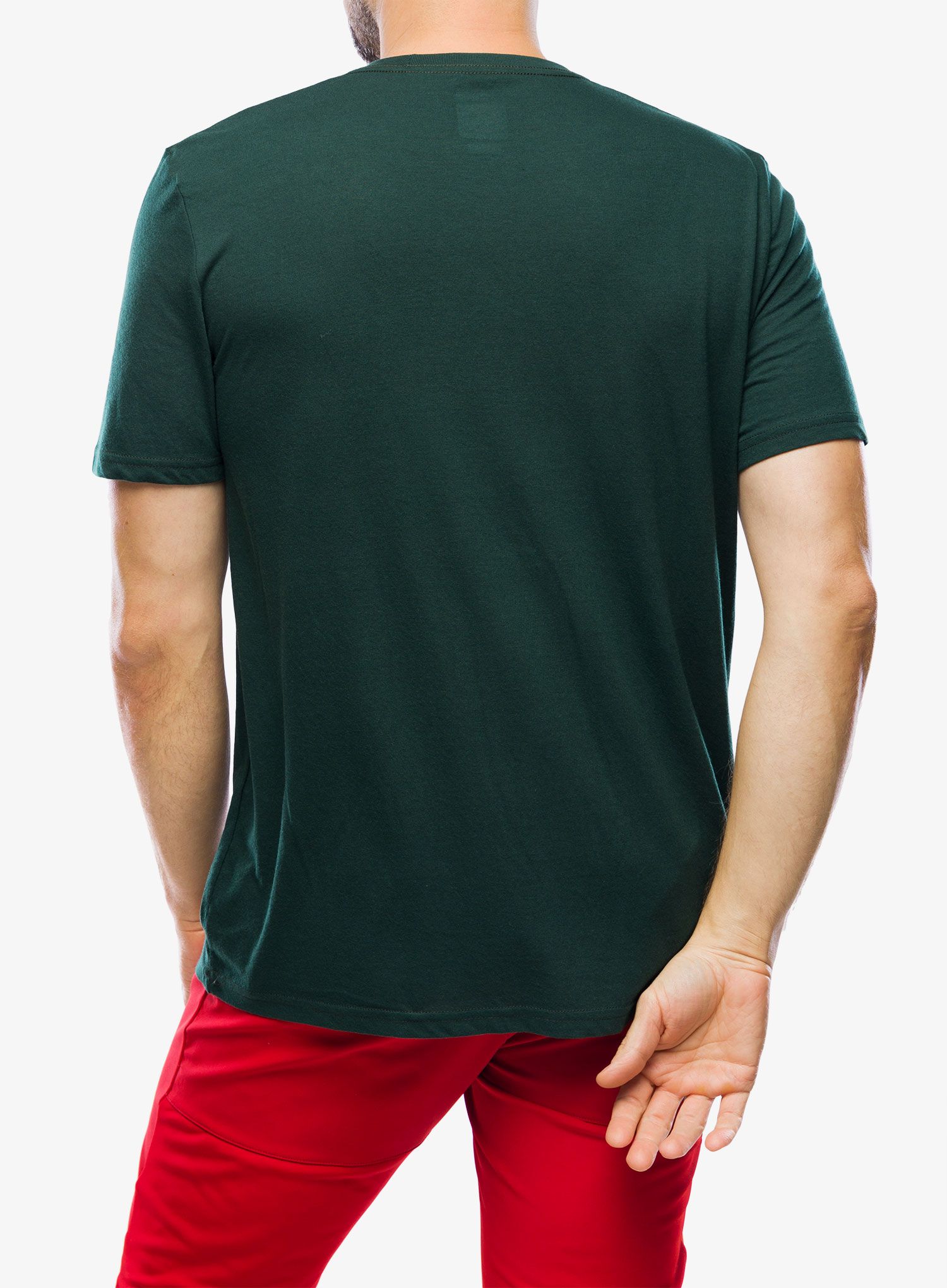Tričko s potiskem Oakley O Bark - hunter green/white