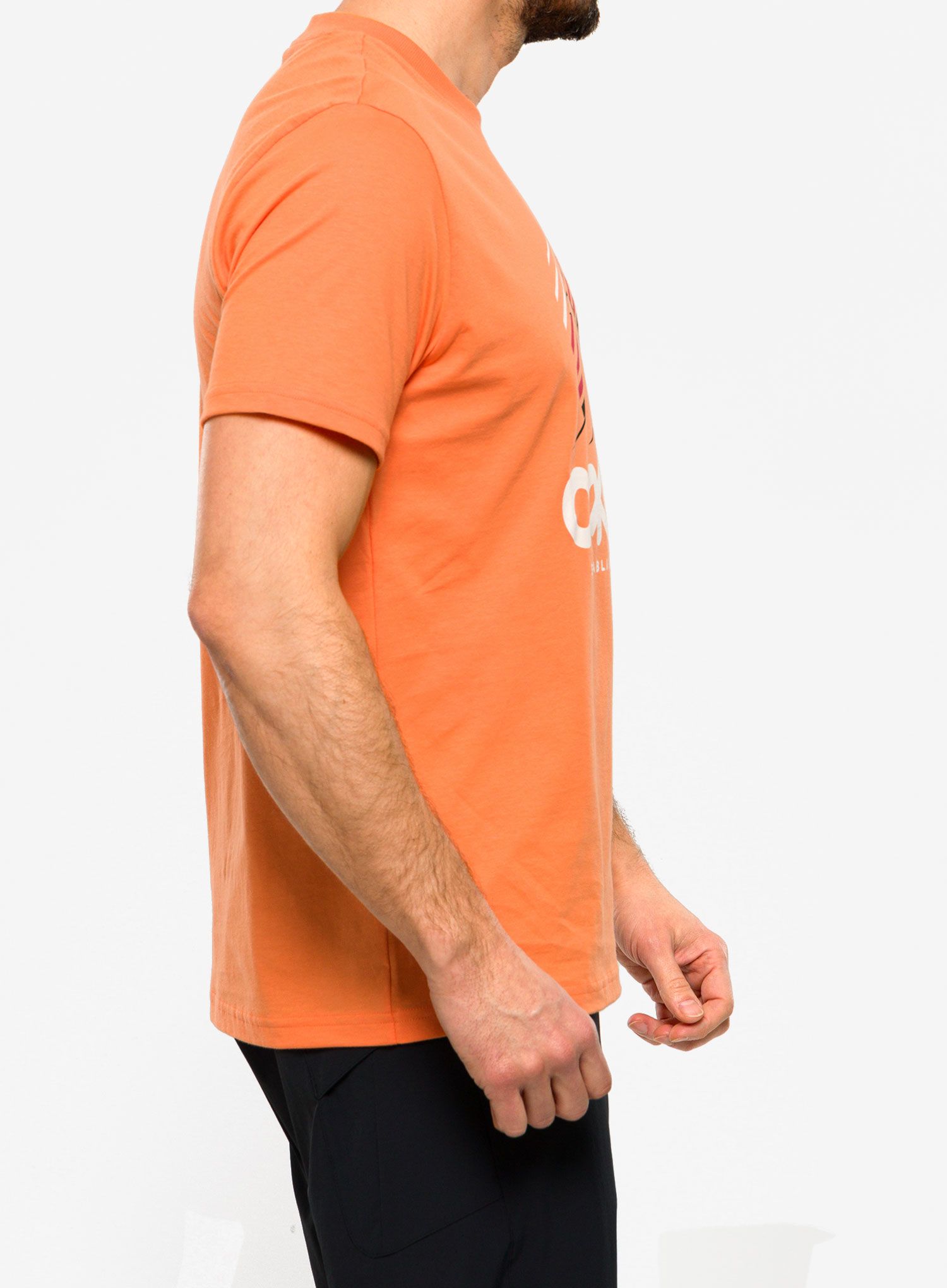Bavlněné tričko Oakley One Wave B1B Tee - soft orange