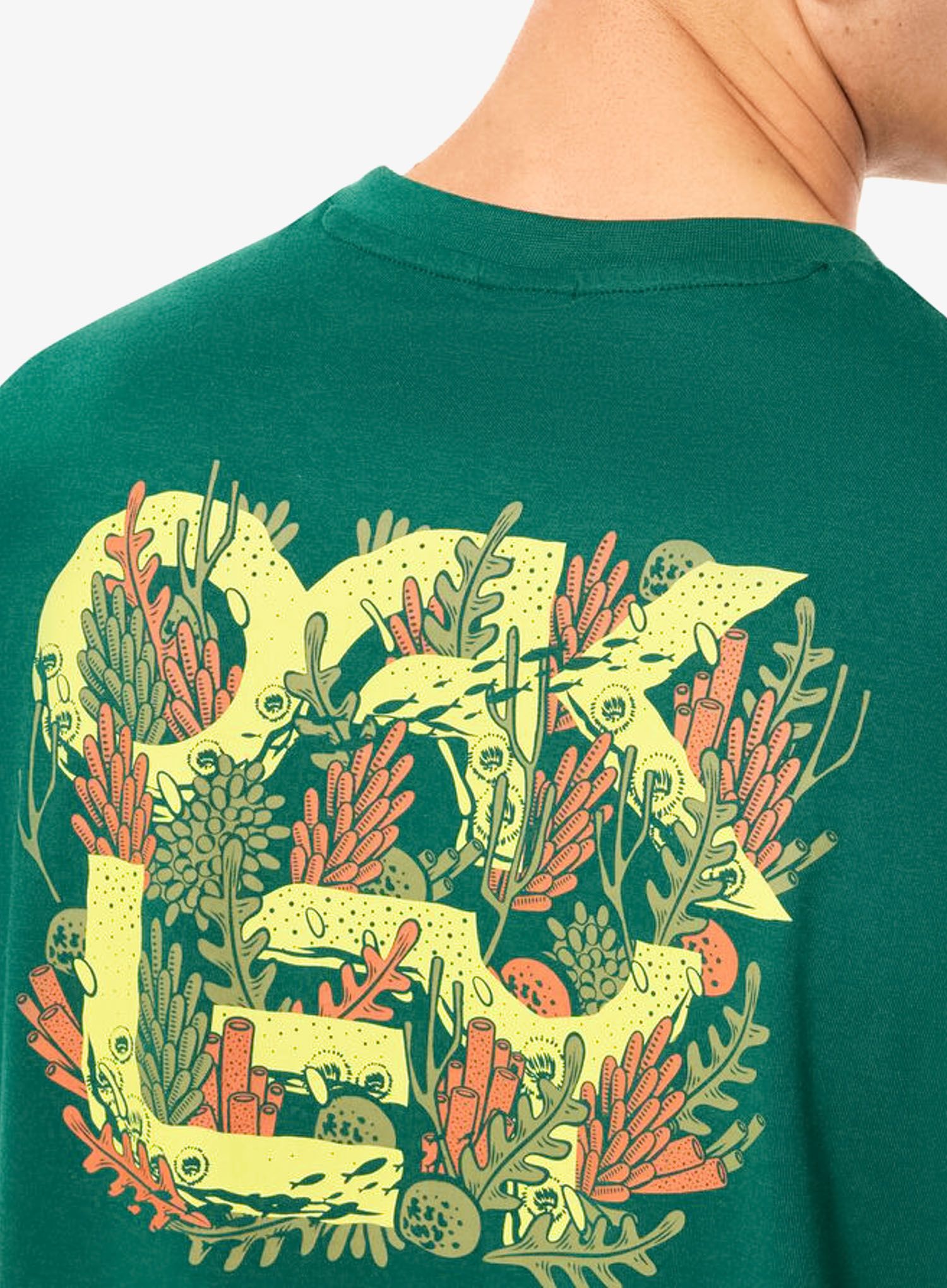 Tričko s potiskem Oakley Sea Nassa Tee - viridian