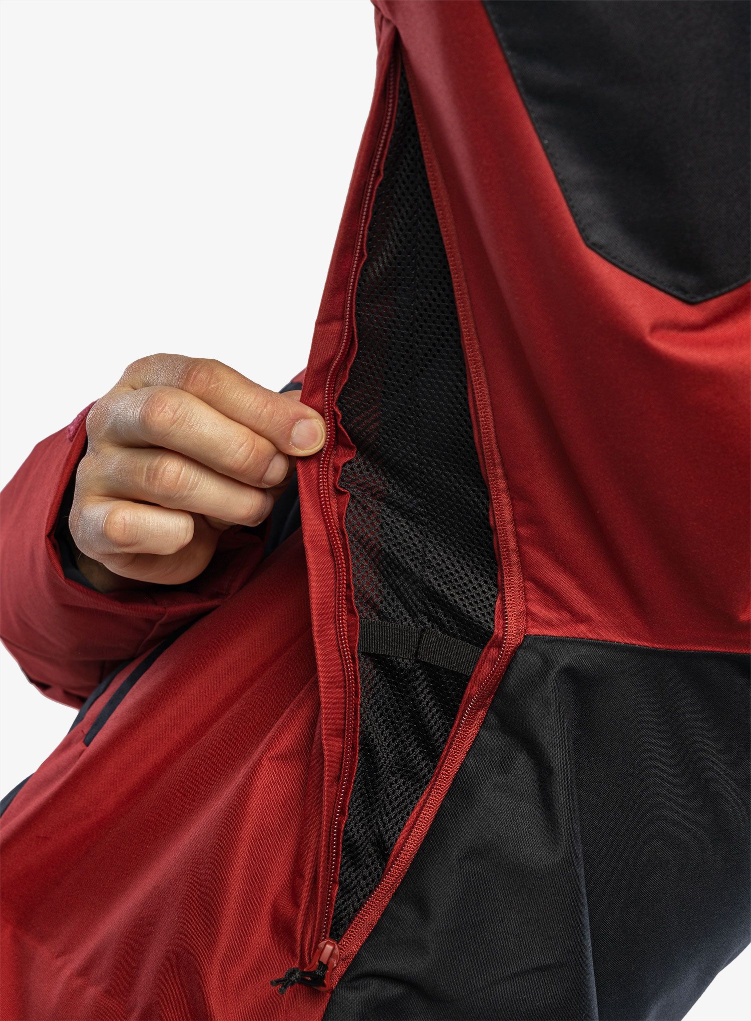 Izolovaná bunda Oakley Sierra Insulated Jacket - iron red/blackout