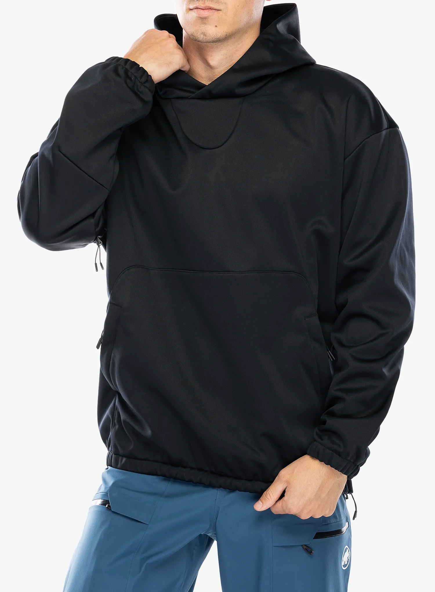 Mikina s kapucí Oakley Solar Rail Softshell Hoodie - blackout