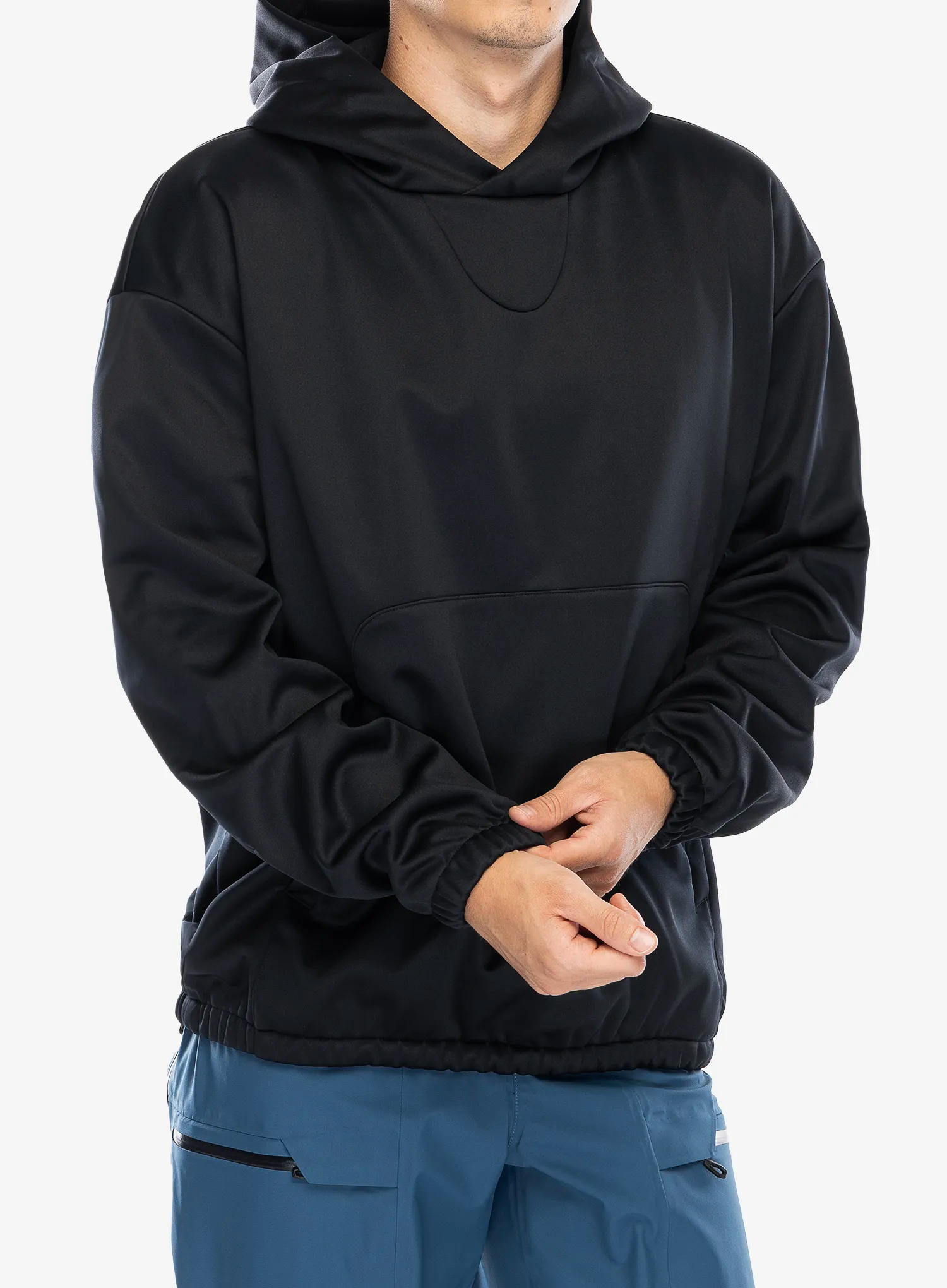 Mikina s kapucí Oakley Solar Rail Softshell Hoodie - blackout