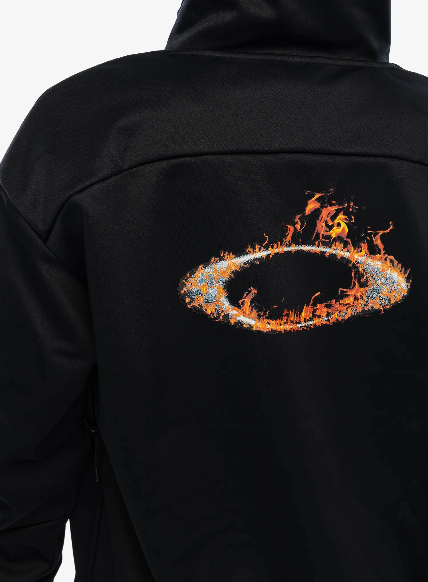 Mikina s kapucí Oakley Solar Rail Softshell Hoodie - blackout