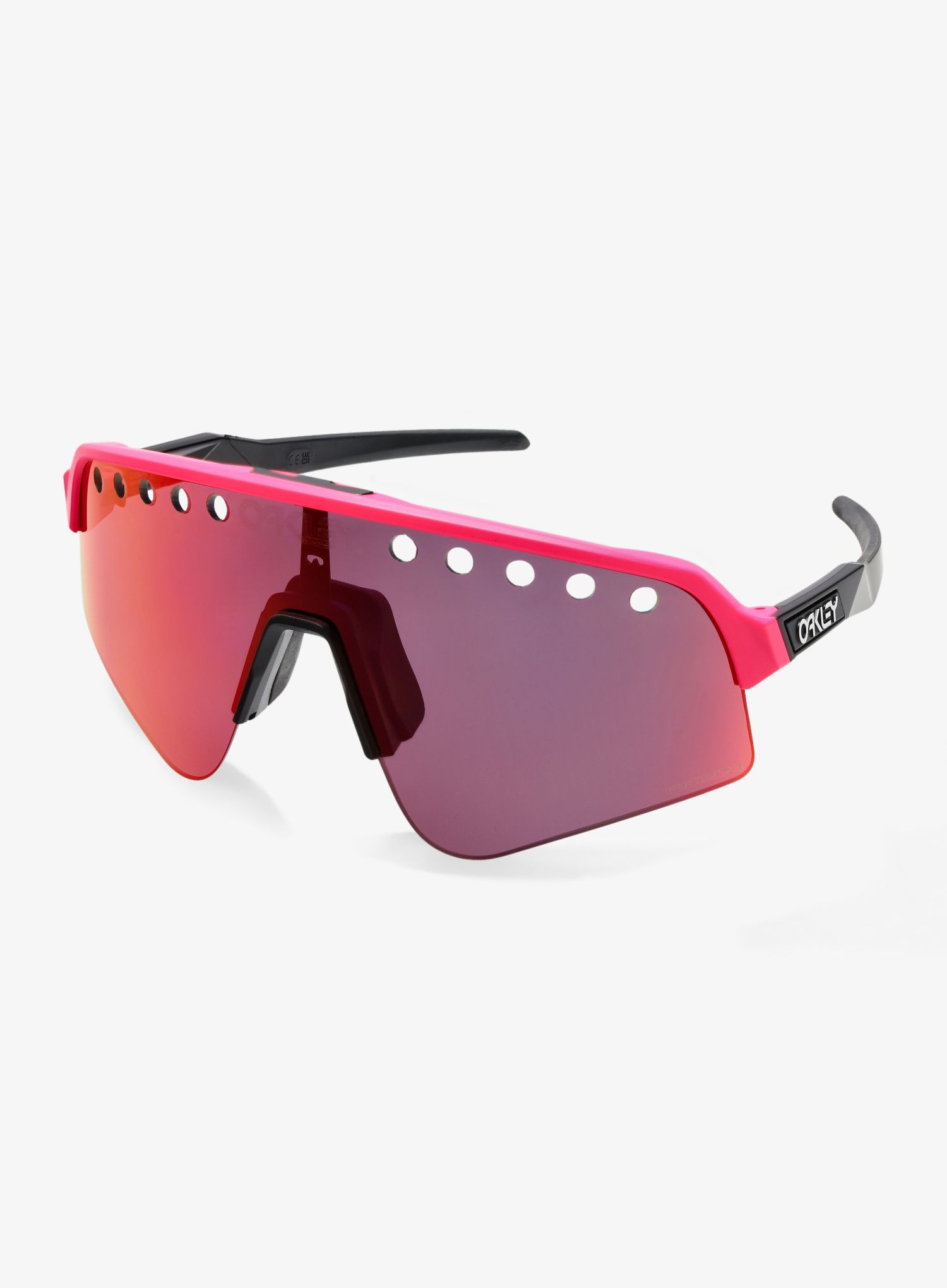 Brýle na kolo Oakley Sutro Lite Sweep - pink/black/prizm red