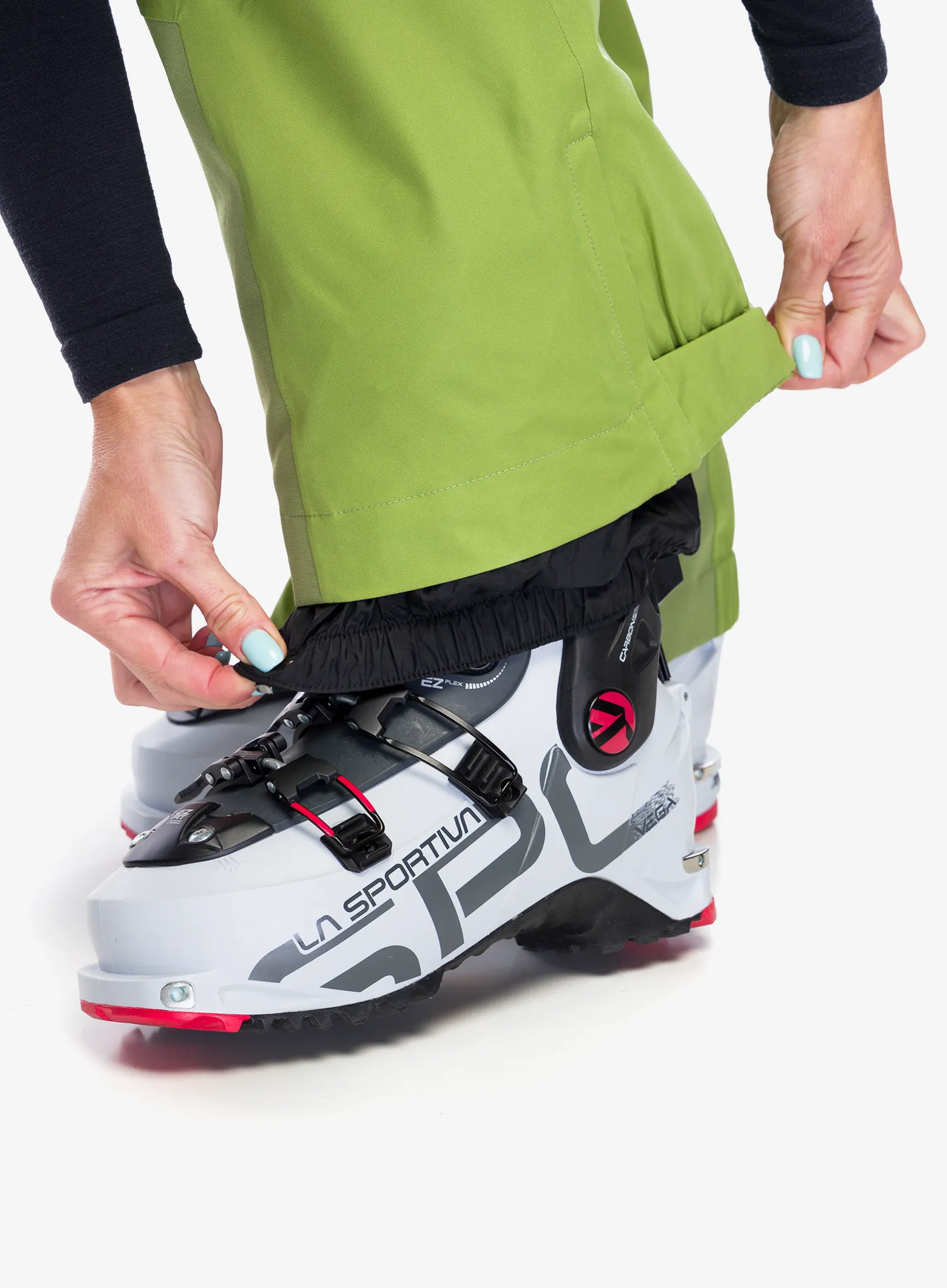 Kalhoty dámské Oakley TC Juno Reduct Shell Pant 2.0 - duality swirl dbl green