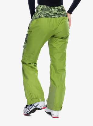 Kalhoty dámské Oakley TC Juno Reduct Shell Pant 2.0 - duality swirl dbl green