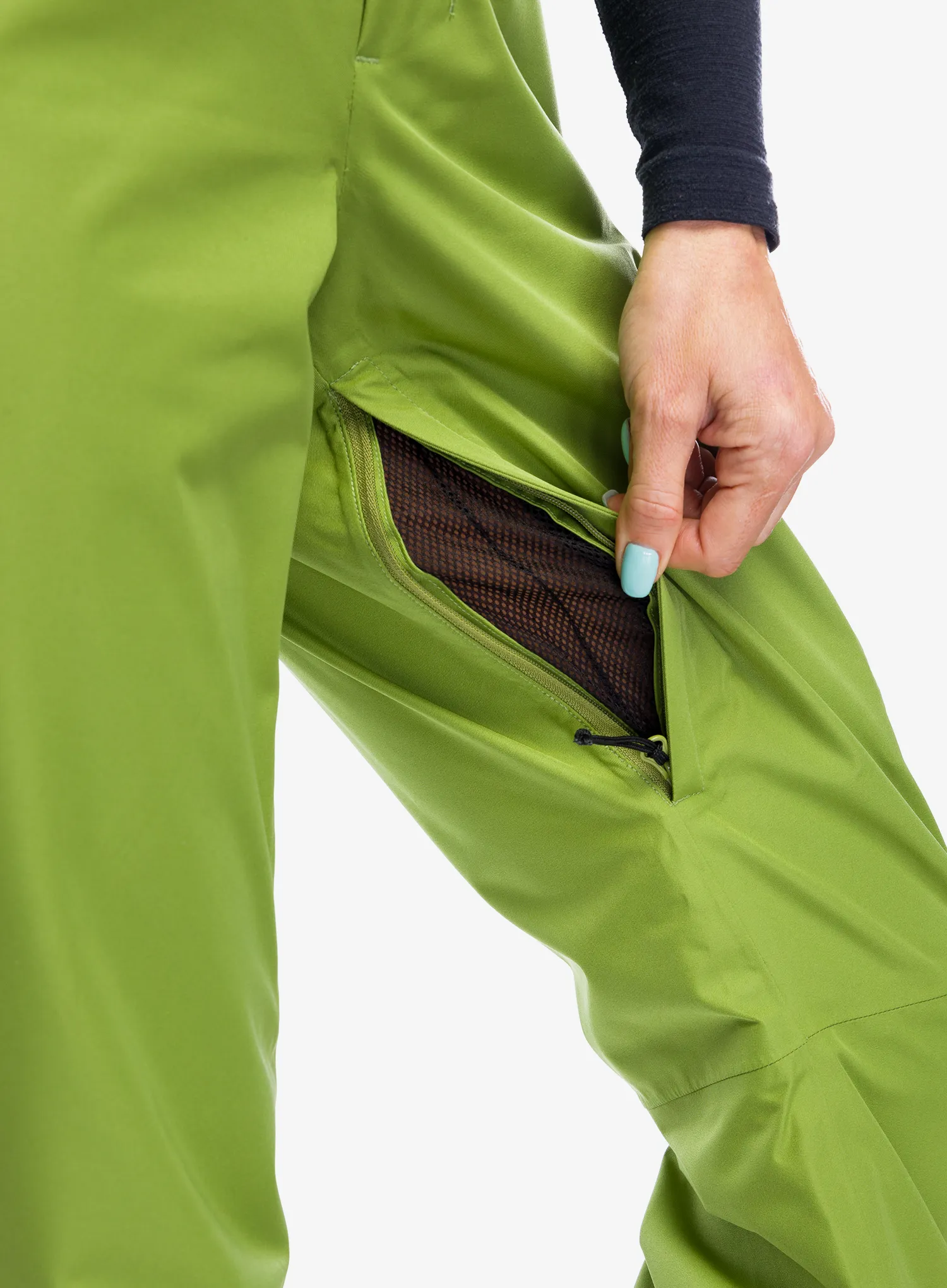 Kalhoty dámské Oakley TC Juno Reduct Shell Pant 2.0 - duality swirl dbl green