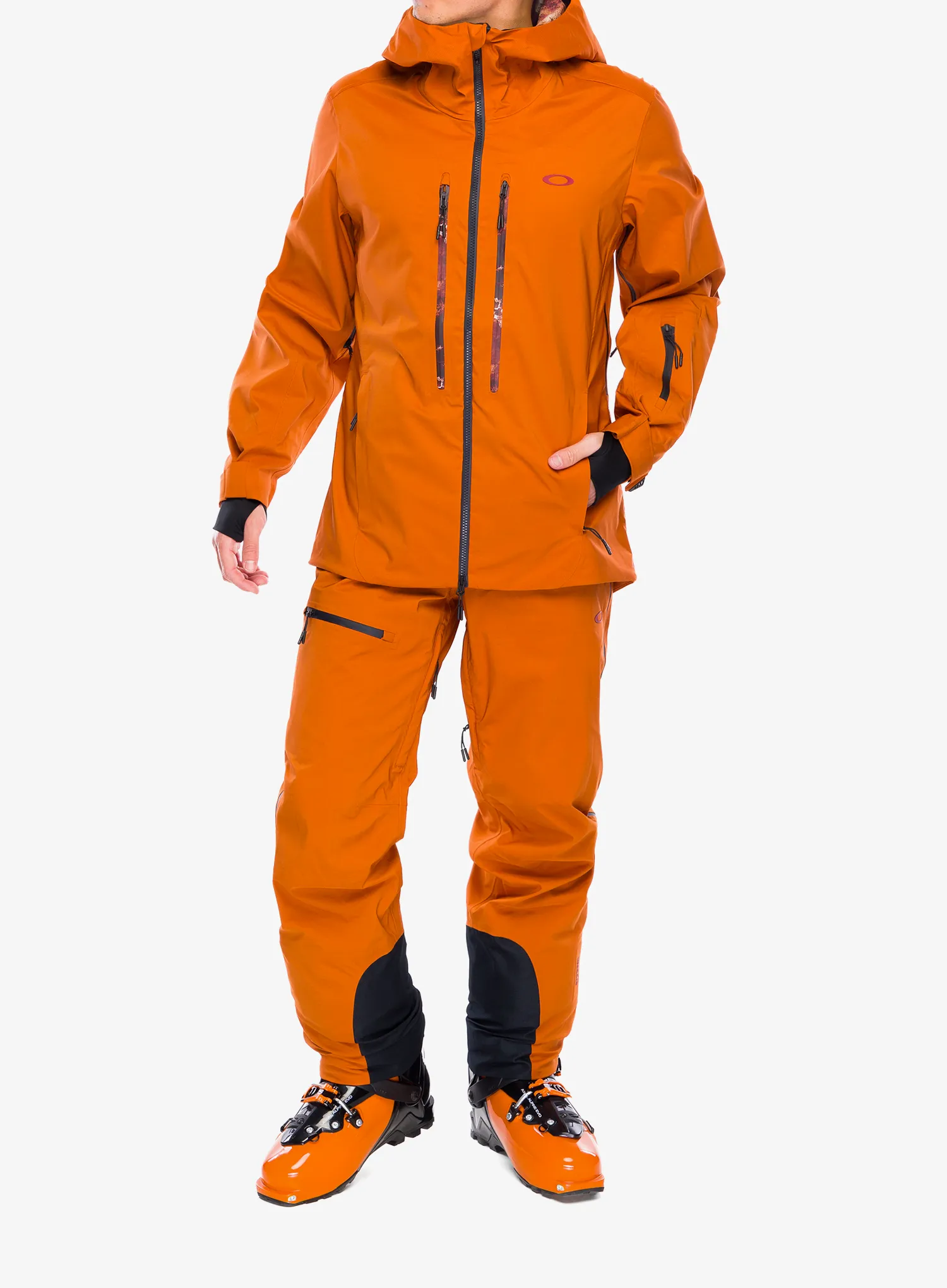 Lyžařská bunda Oakley TC Outpost RC Shell Jacket - ginger