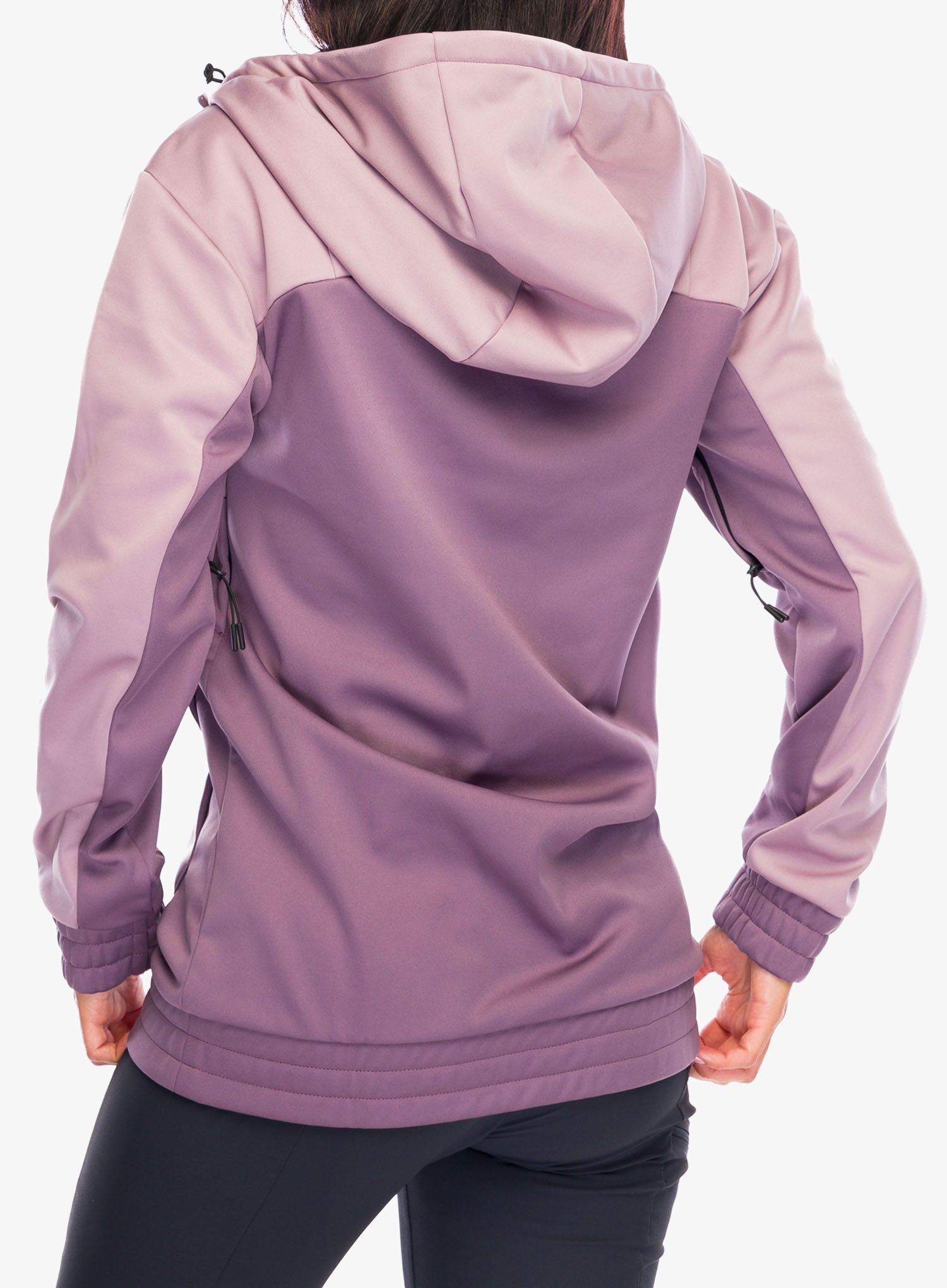 Softshellová bunda dámská Oakley TNP Nose Grab Softshell Hoodie - double toadstool