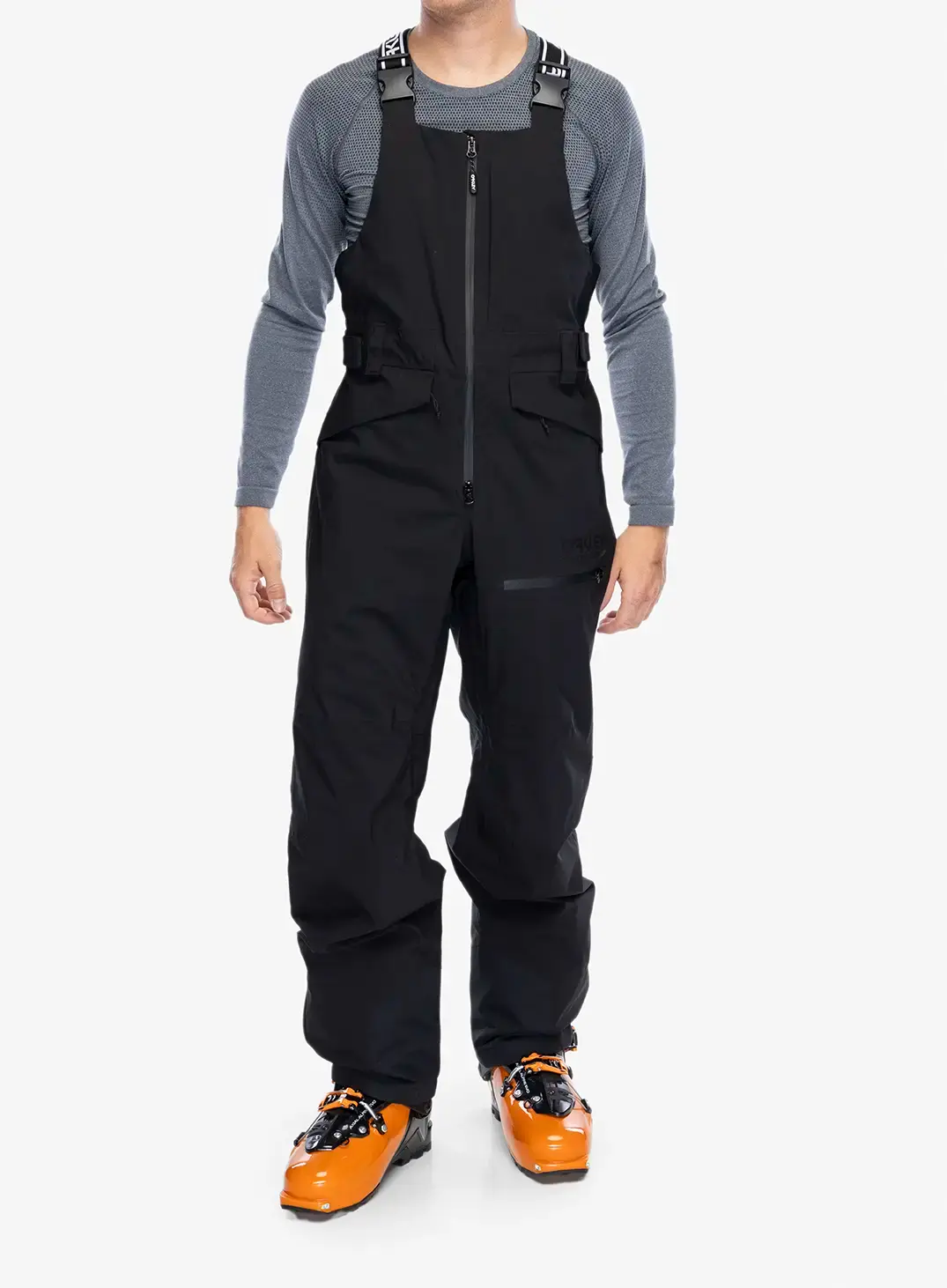 Lyžařské kalhoty Oakley TNP Shell Bib - blackout