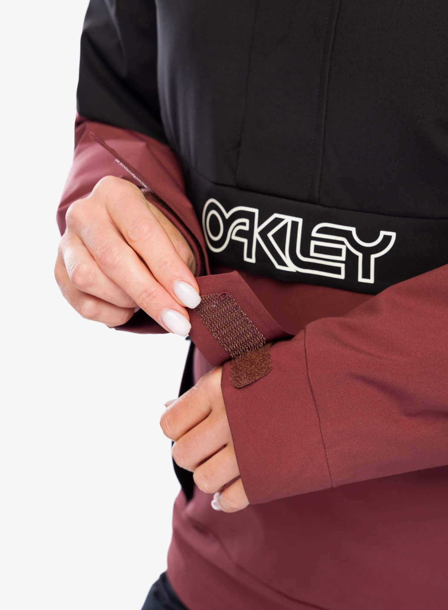 Zateplená bunda dámská Oakley TNP TBT Insulated Anorak - blackout/grenache