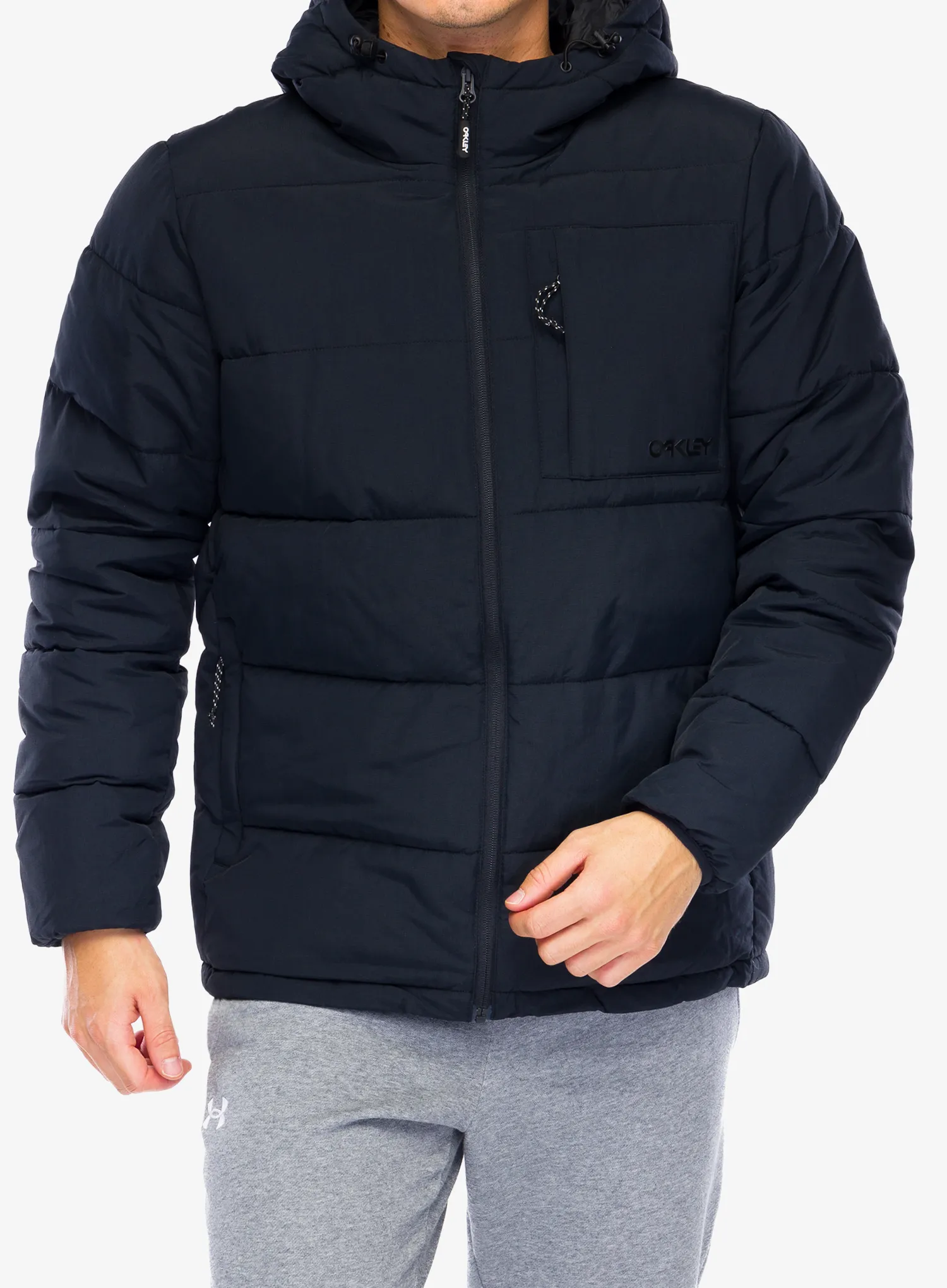 Zateplená bunda Oakley Tahoe Puffy RC Jacket - blackout