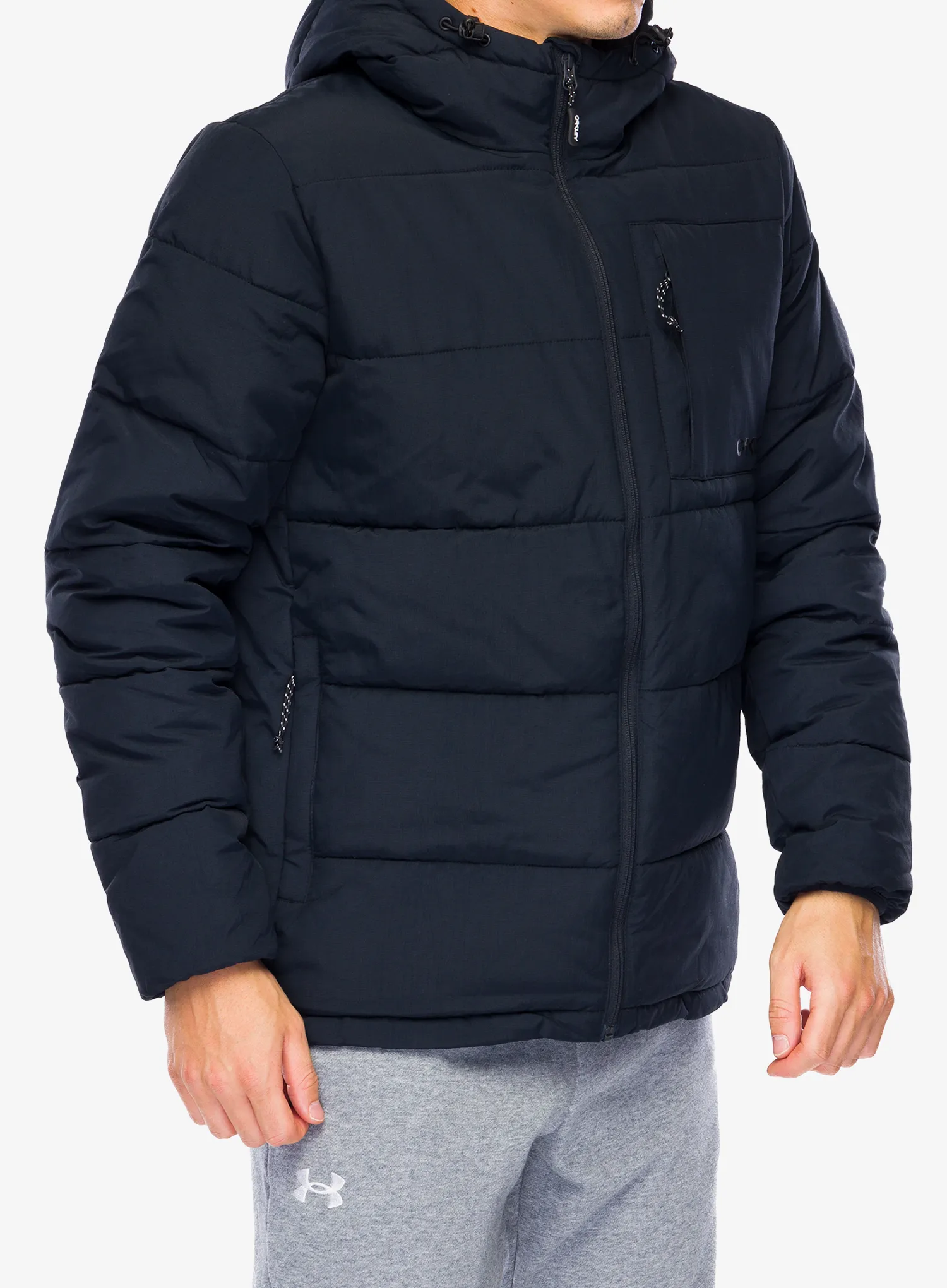 Zateplená bunda Oakley Tahoe Puffy RC Jacket - blackout
