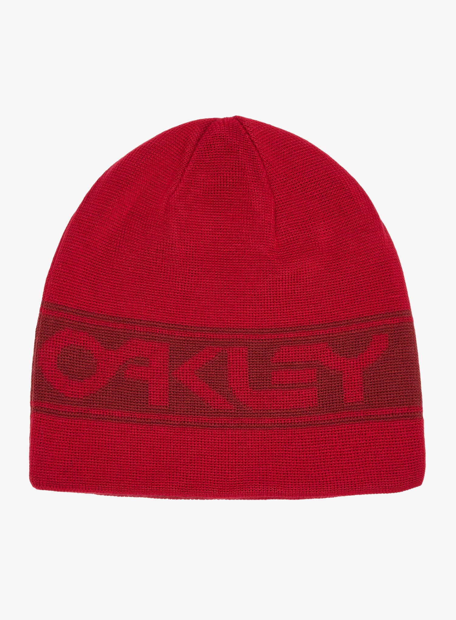 Zimní čepice Oakley Tnp Reversible Beanie - red line/iron red