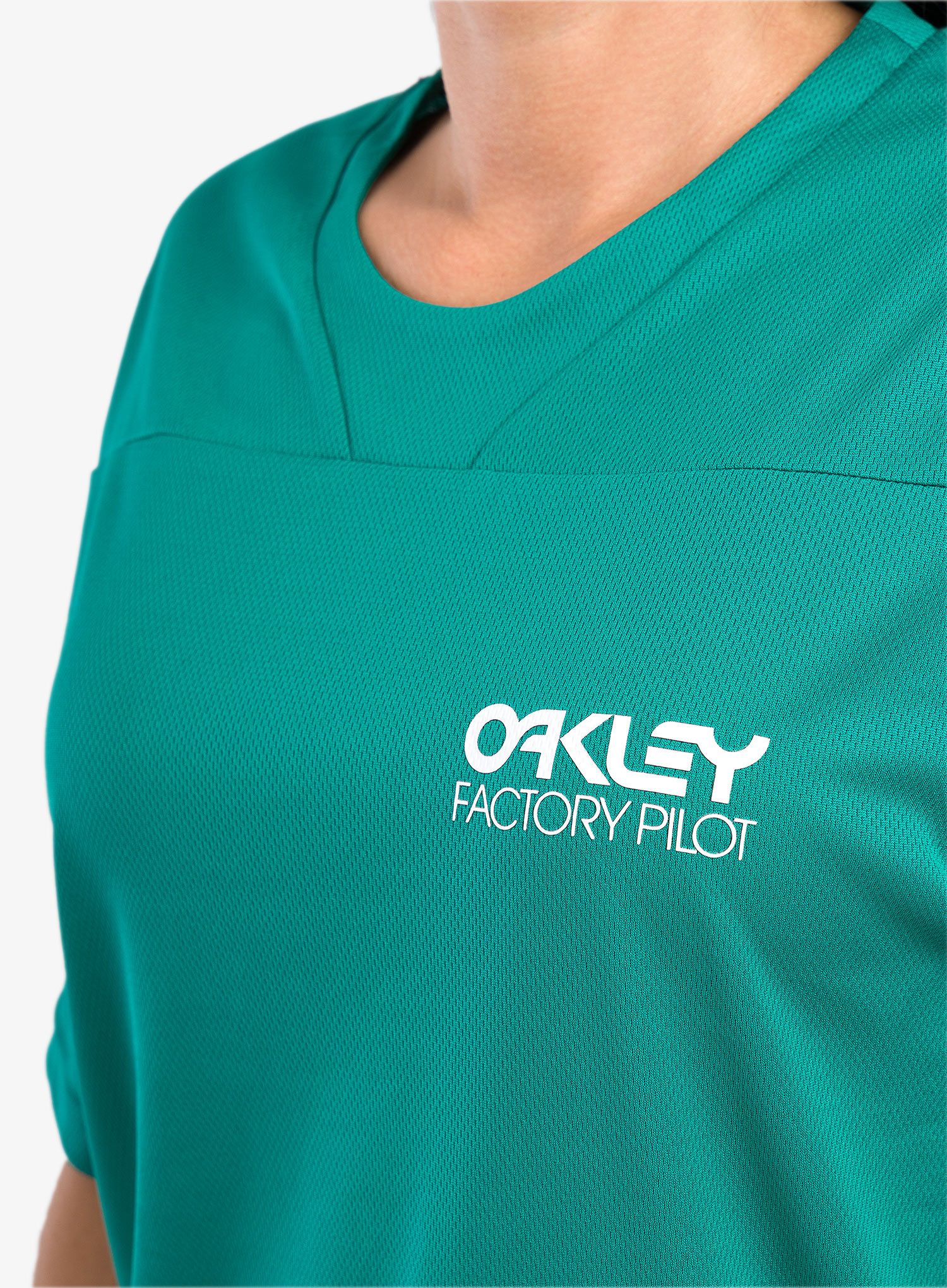 Dámské tričko Oakley Factory Pilot Lite SS II - green lake