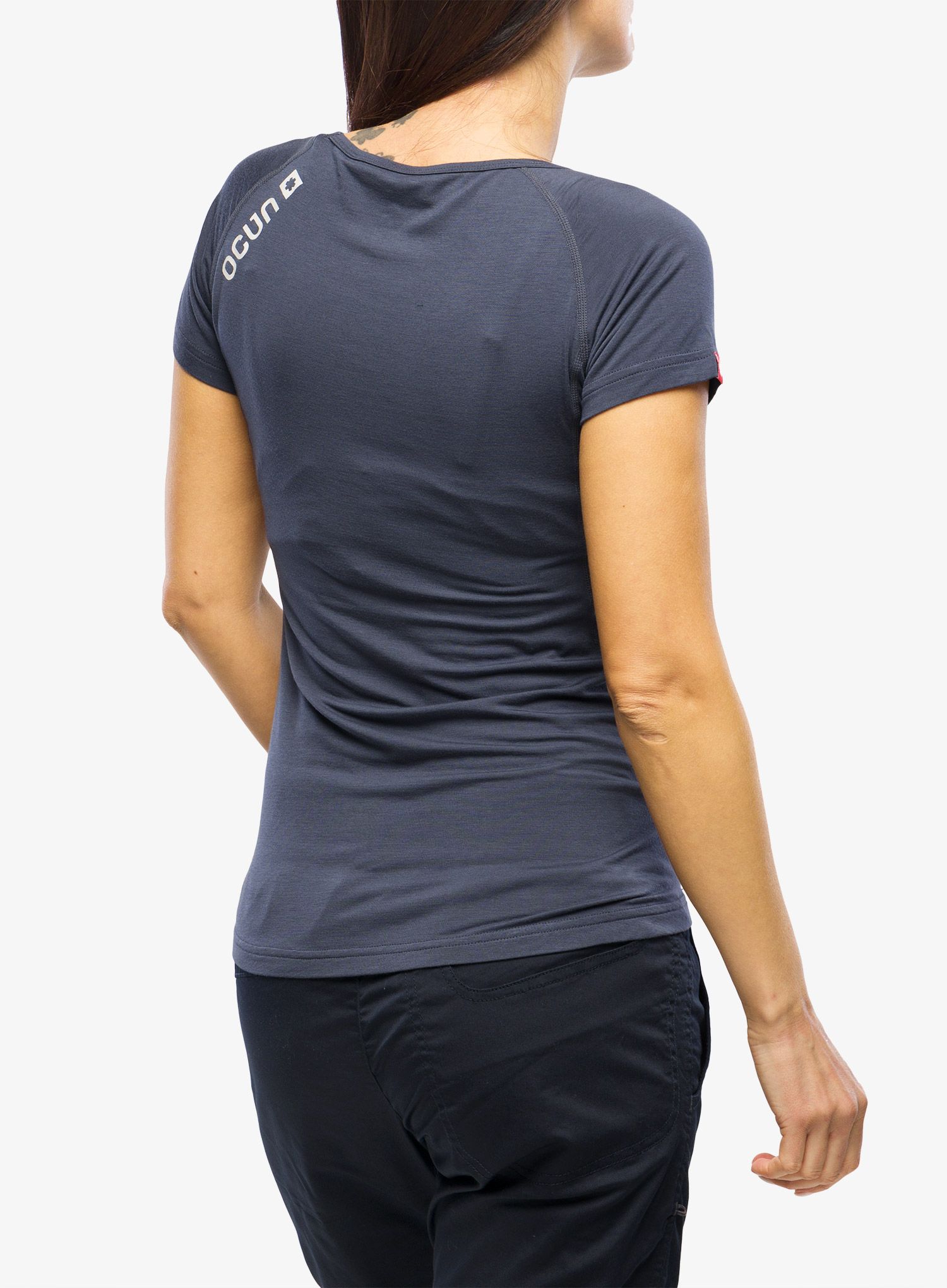 Dámské tričko Ocun Bamboo T Blossom - grey