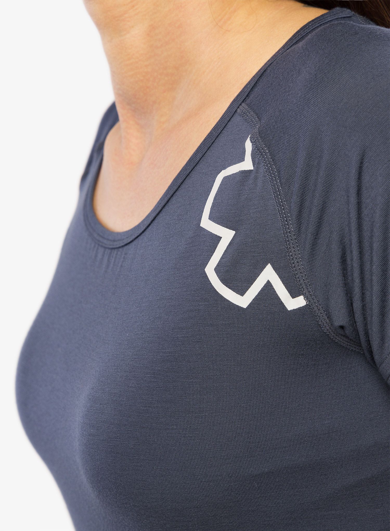 Dámské tričko Ocun Bamboo T Blossom - grey
