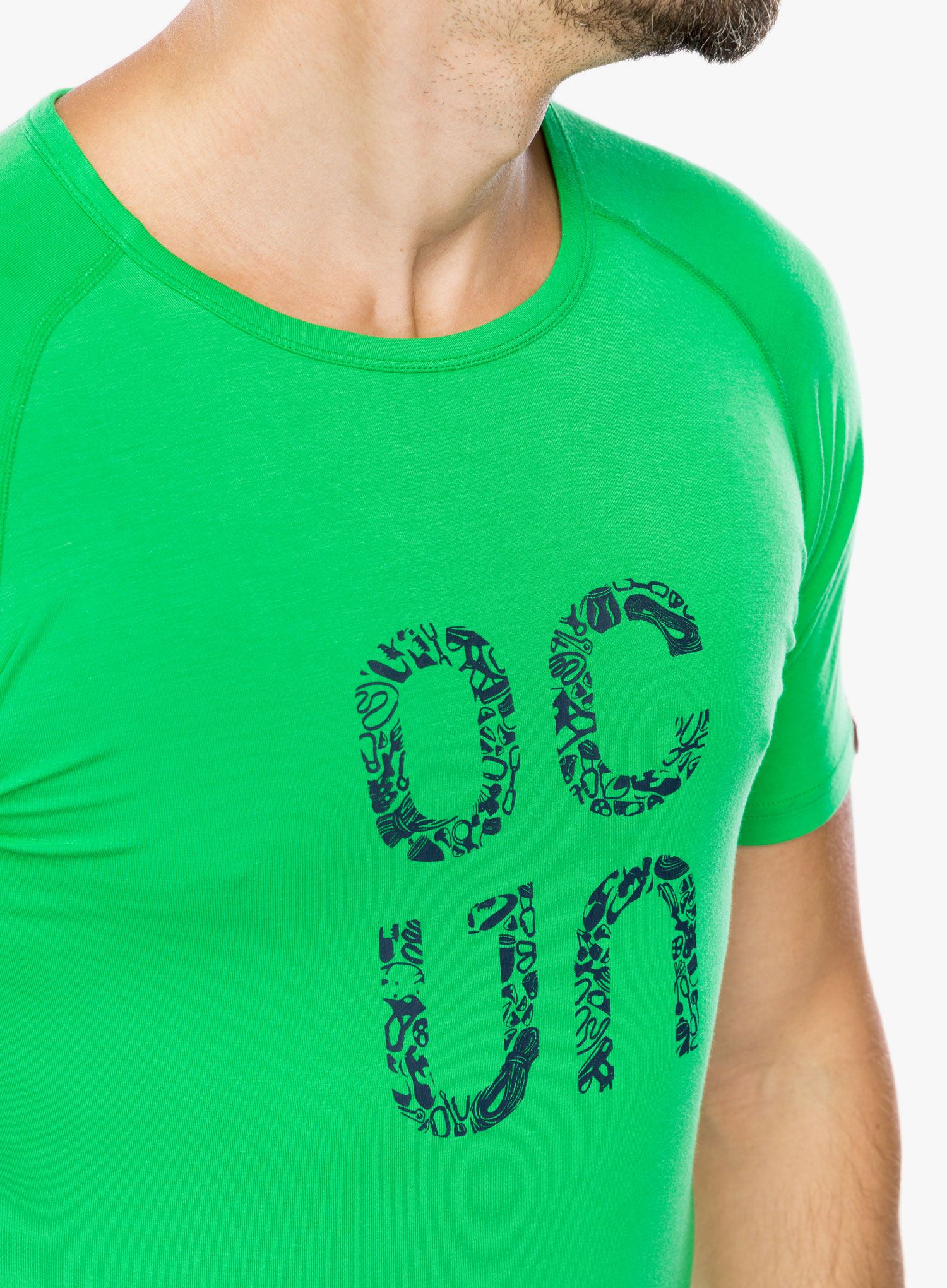 Lezecké tričko Ocun Bamboo T Gear - spring green
