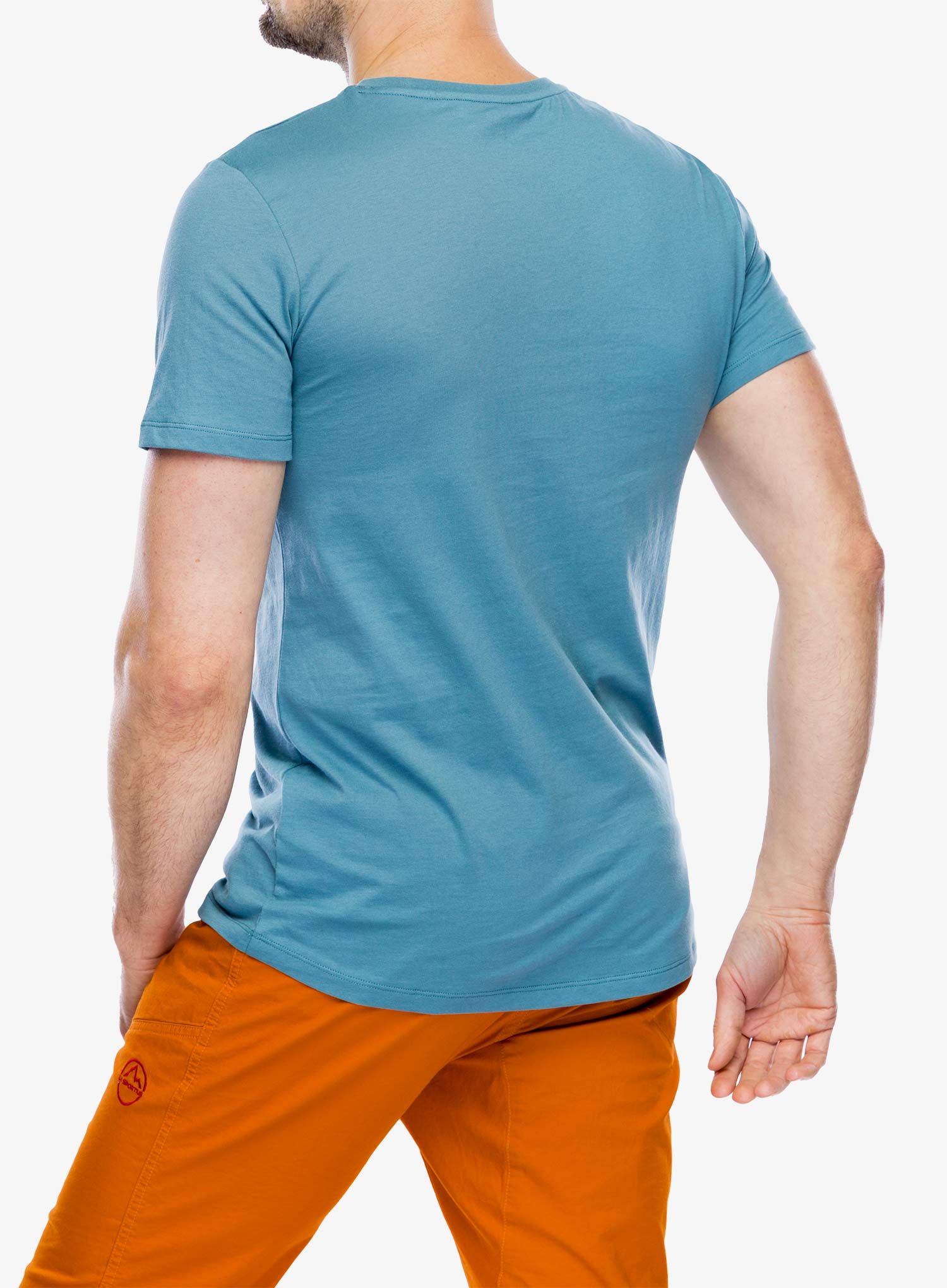 Lezecké triko Ocun Classic T Bus-Stone - blue hydro