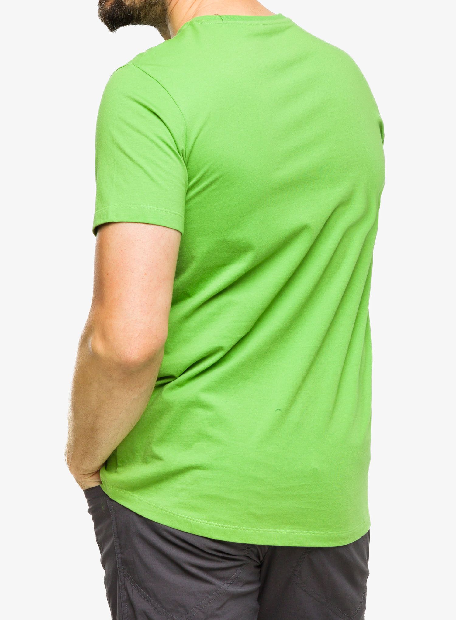 Tričko s potiskem Ocun Classic T Fingerprint - green spindle tree