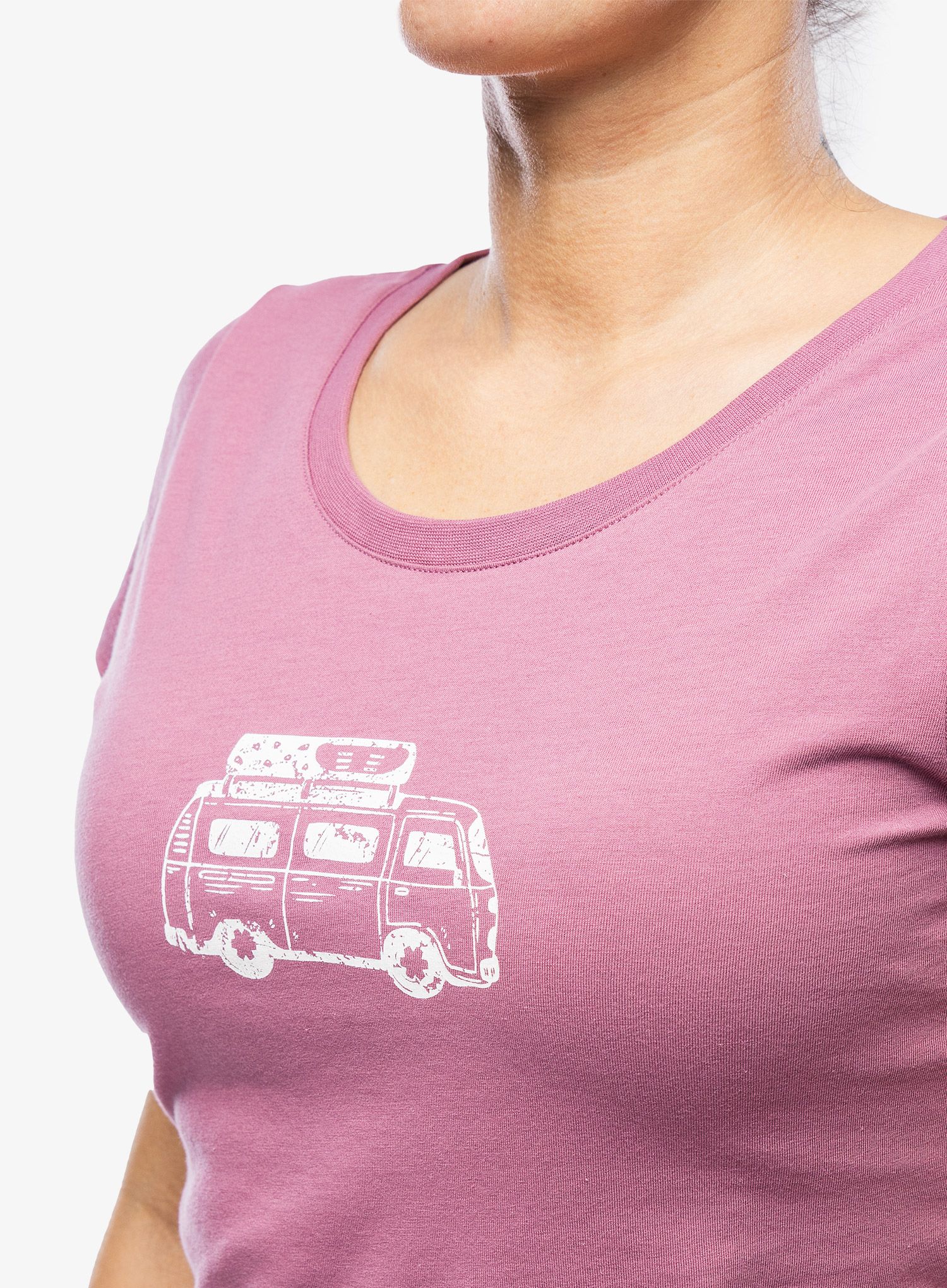 Dámské bavlněné tričko Ocun Classic T - pink mellow mauve