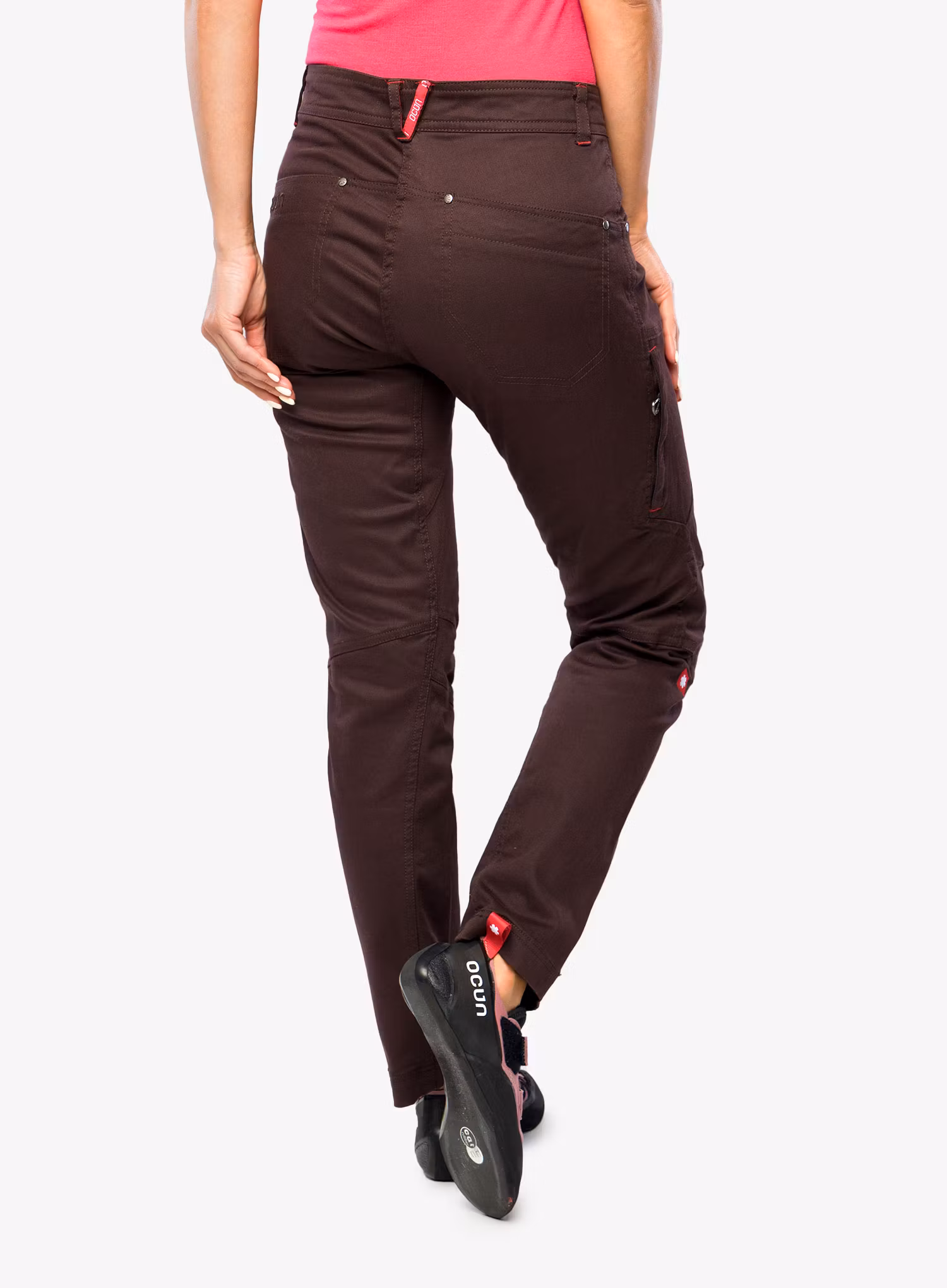 Lezecké kalhoty Ocun Cronos Pants - brown chocolate