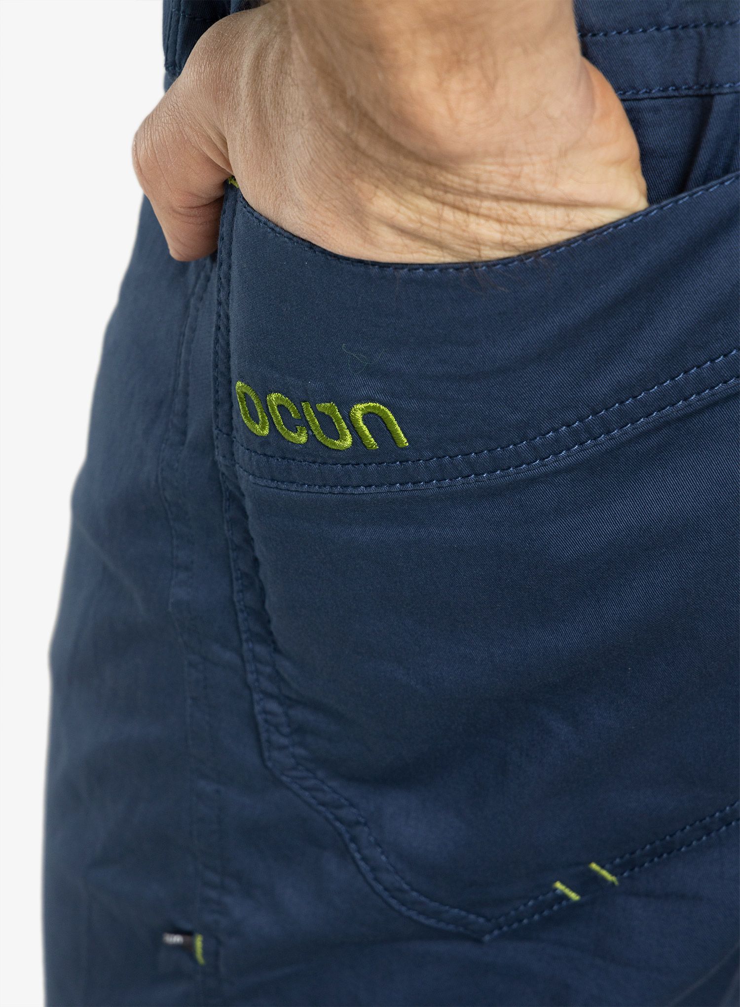 Lezecké kalhoty Ocun Drago Organic Pants - blue sargasso sea
