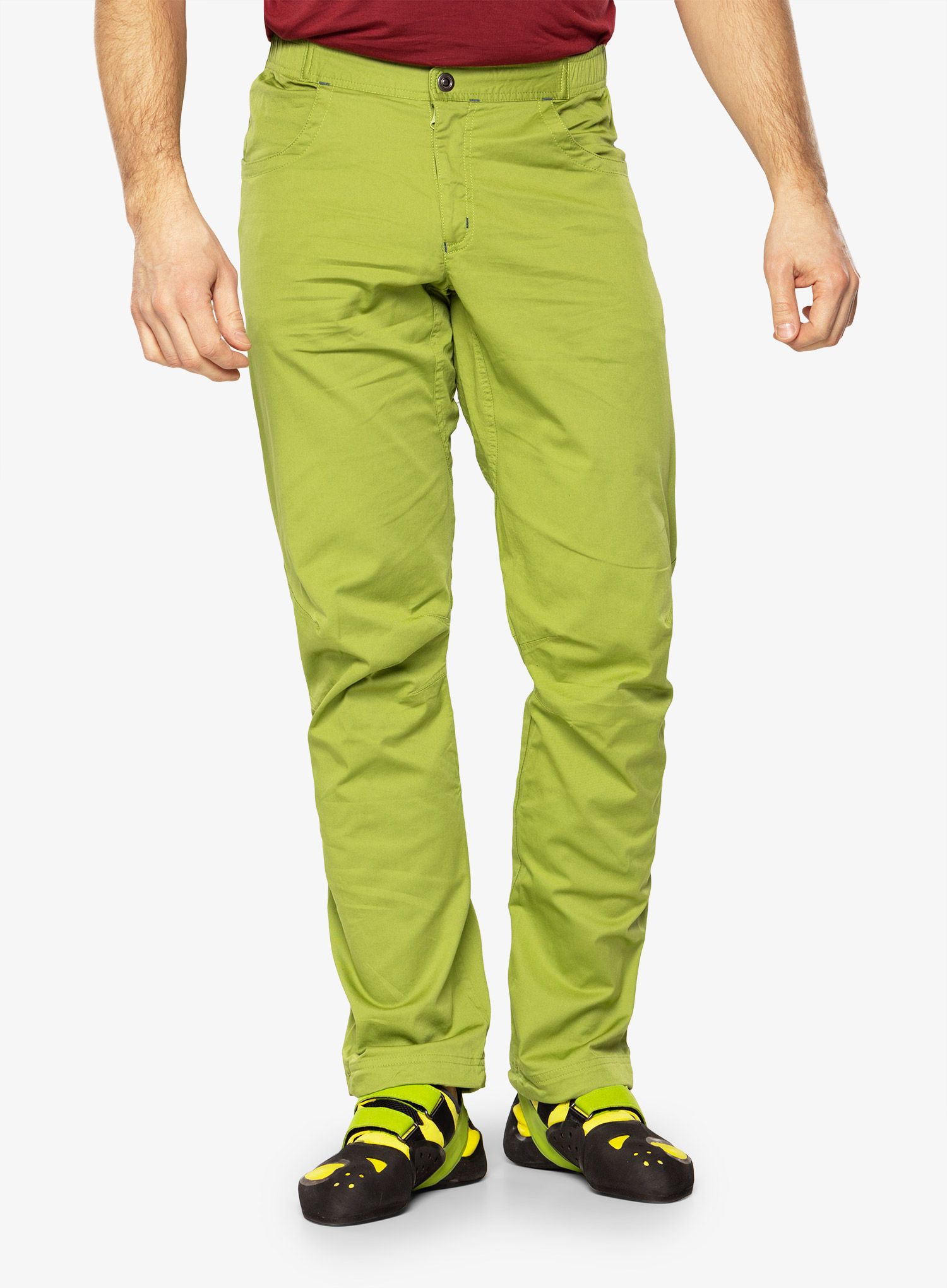Lezecké kalhoty pánské Ocun Drago Organic Pants - green peridot