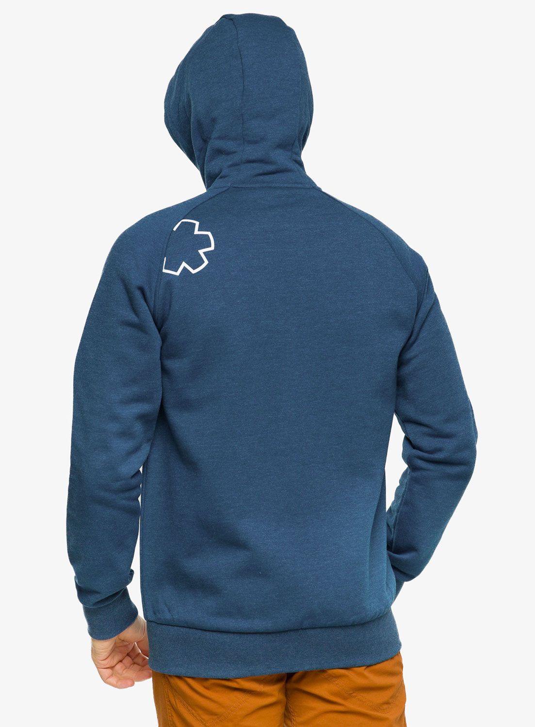 Mikina s kapucí Ocun Hoodie Zipper - blue opal/excalibur