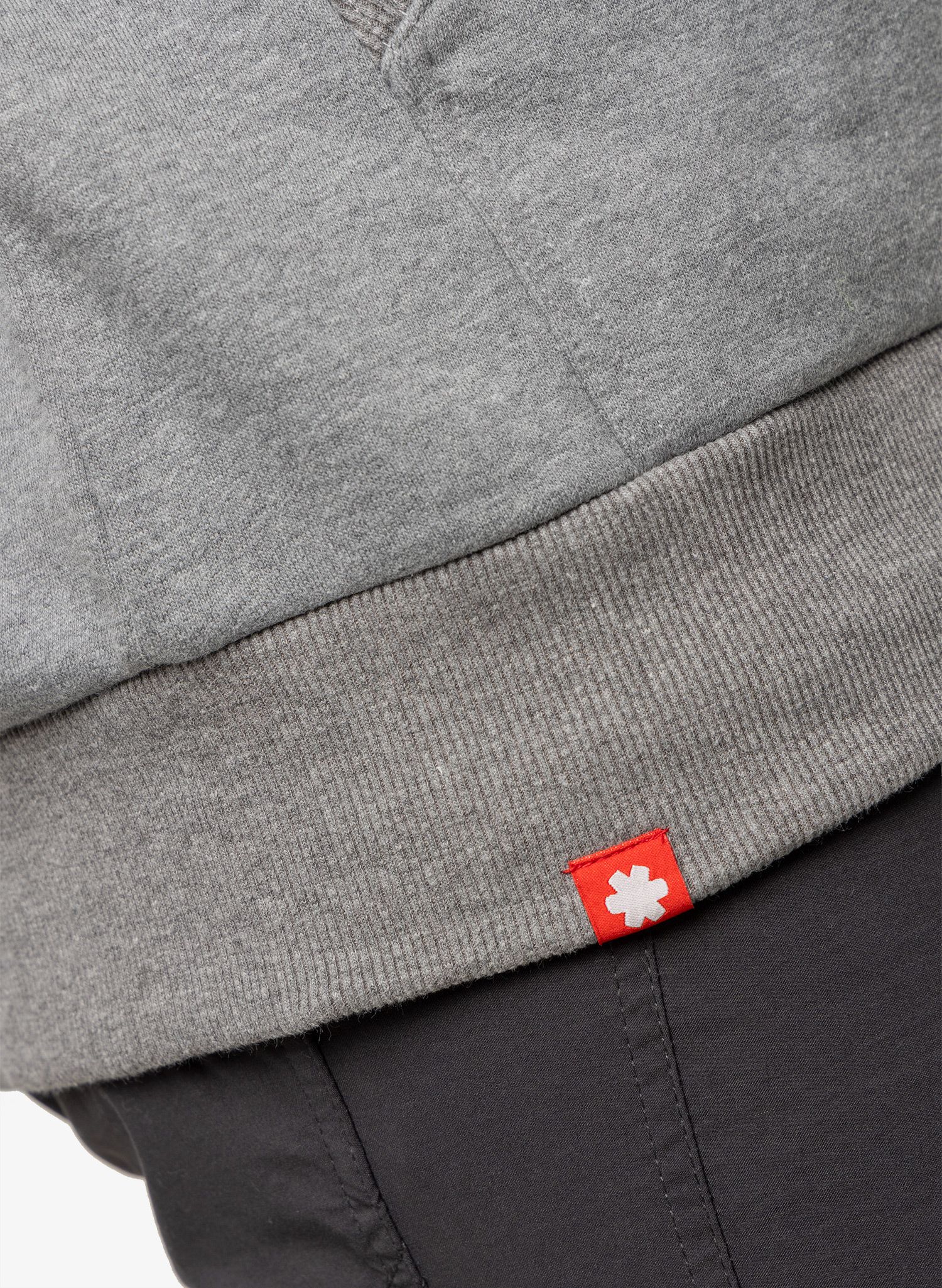 Mikina s kapucí Ocun Hoodie - grey paloma/excalibur