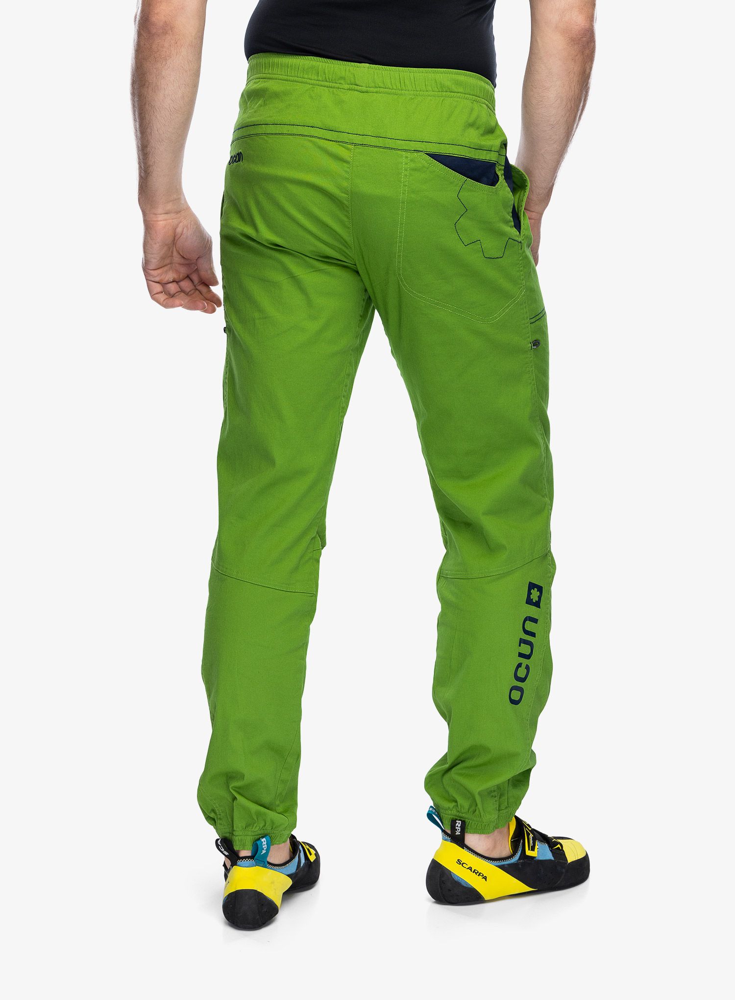 Lezecké kalhoty Ocun Jaws Pants - green spindle tree