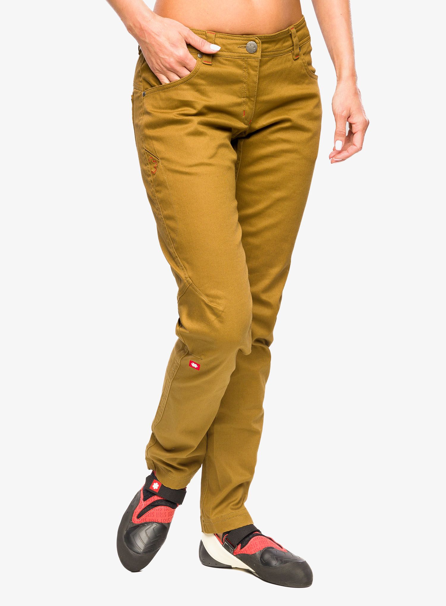 Lezecké kalhoty dámské Ocun Kaira Pants - brown breen