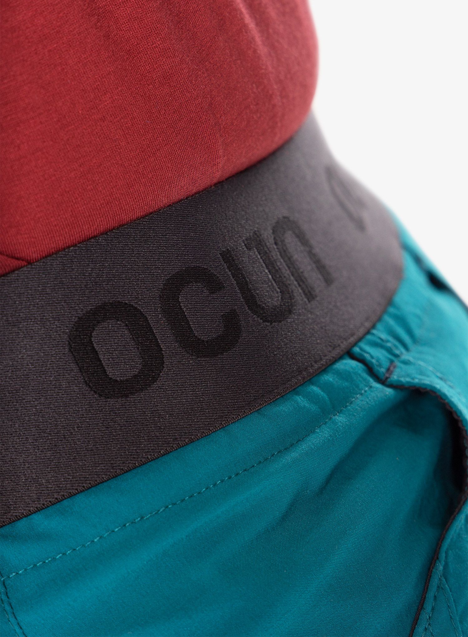 Lezecké kalhoty pánské Ocun Mania Eco Pants - turquoise deep lagoon