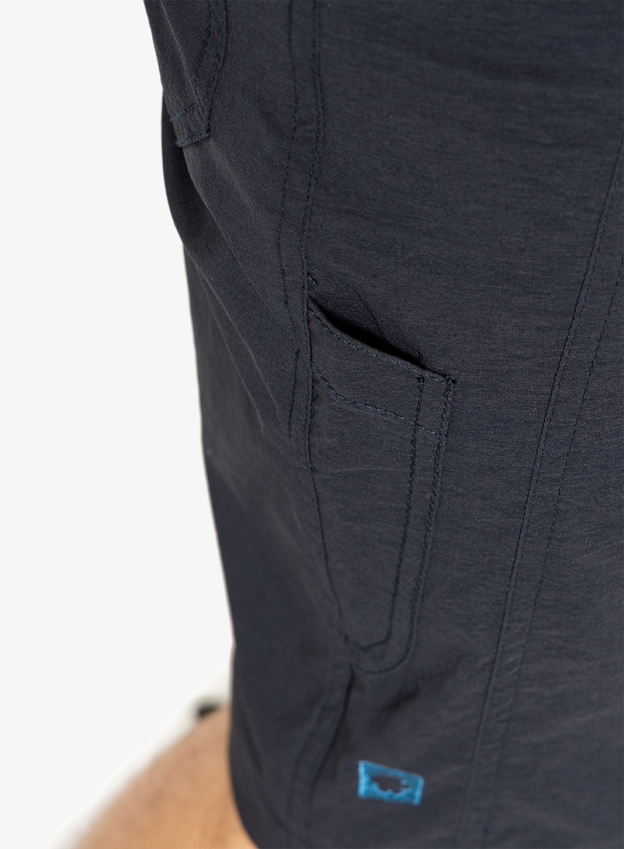 Lezecké kraťasy Ocun Mania Eco Shorts - anthracite dark navy