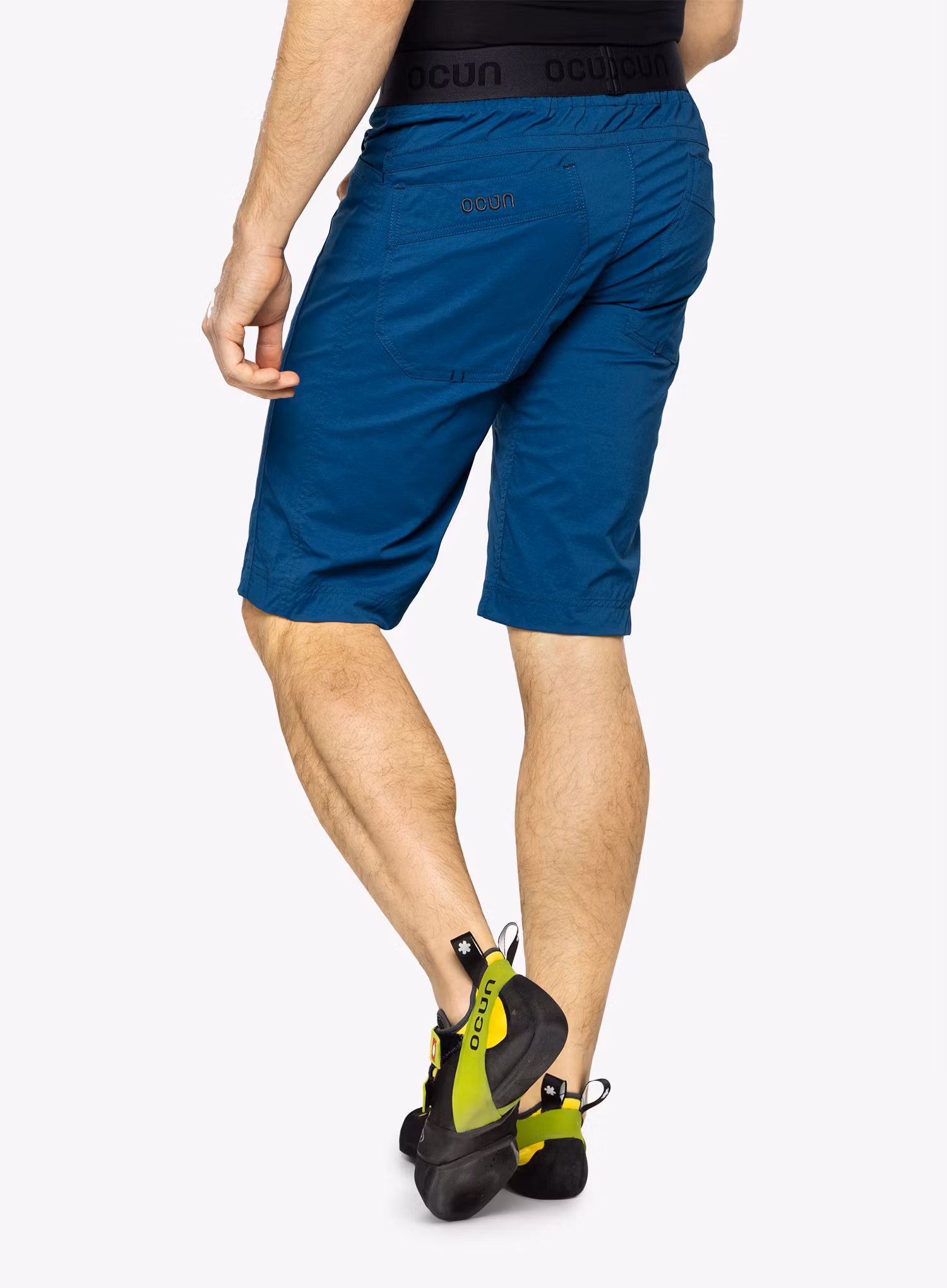 Lezecké kraťasy Ocun Mania Eco Shorts - blue opal