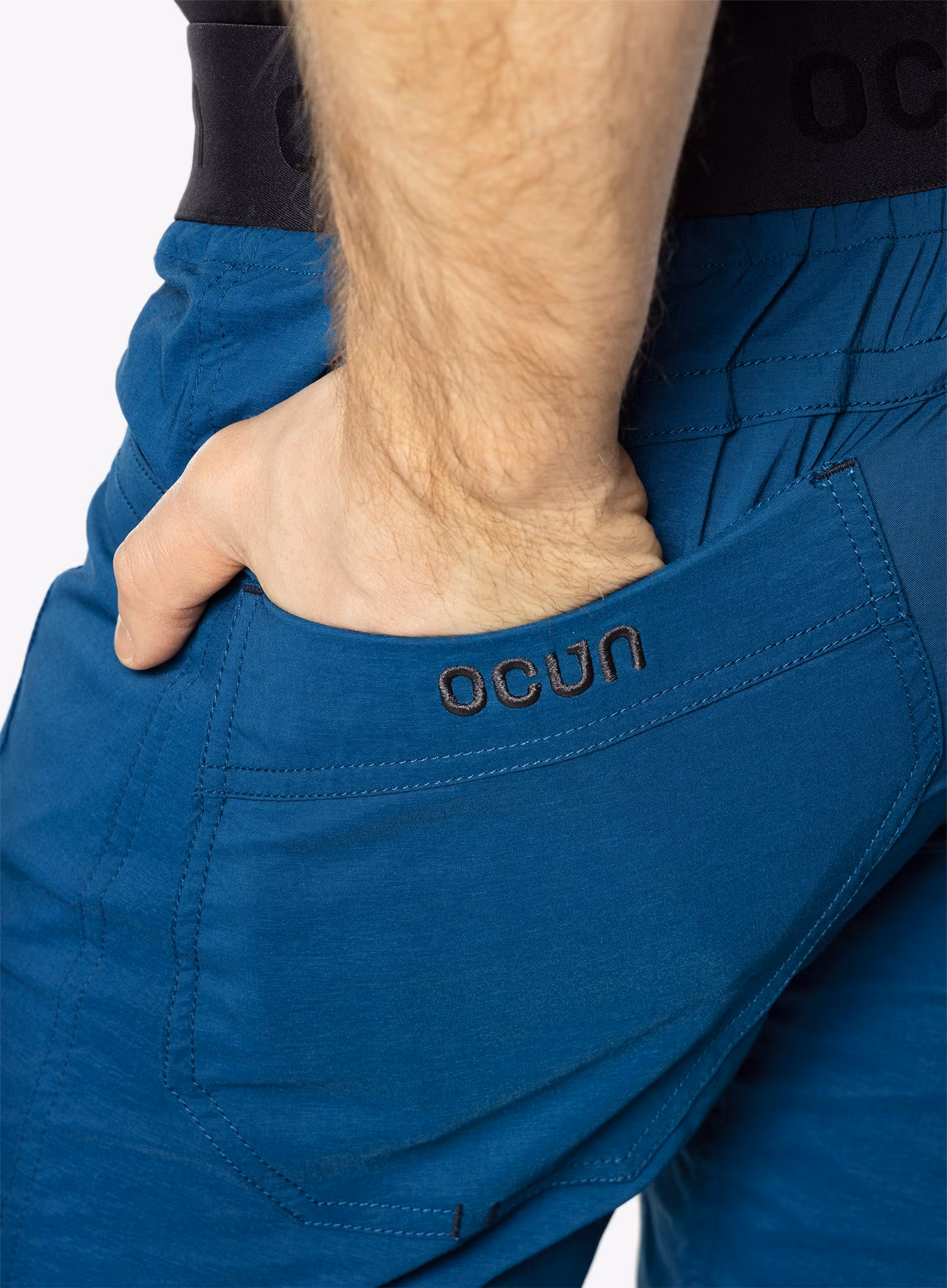Lezecké kraťasy Ocun Mania Eco Shorts - blue opal