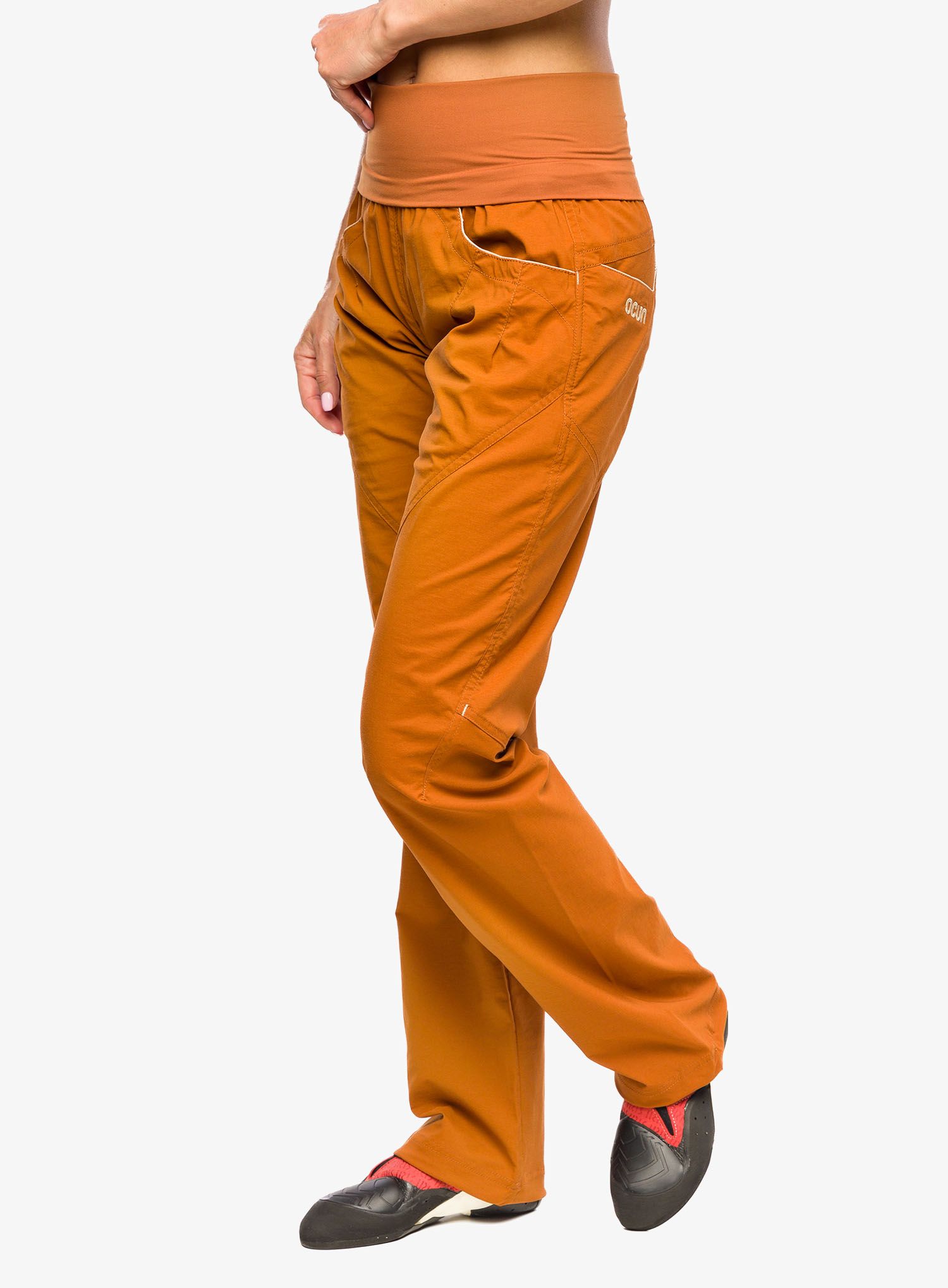 Lezecké kalhoty dámské Ocun Noya Eco Pants - caramel cafe