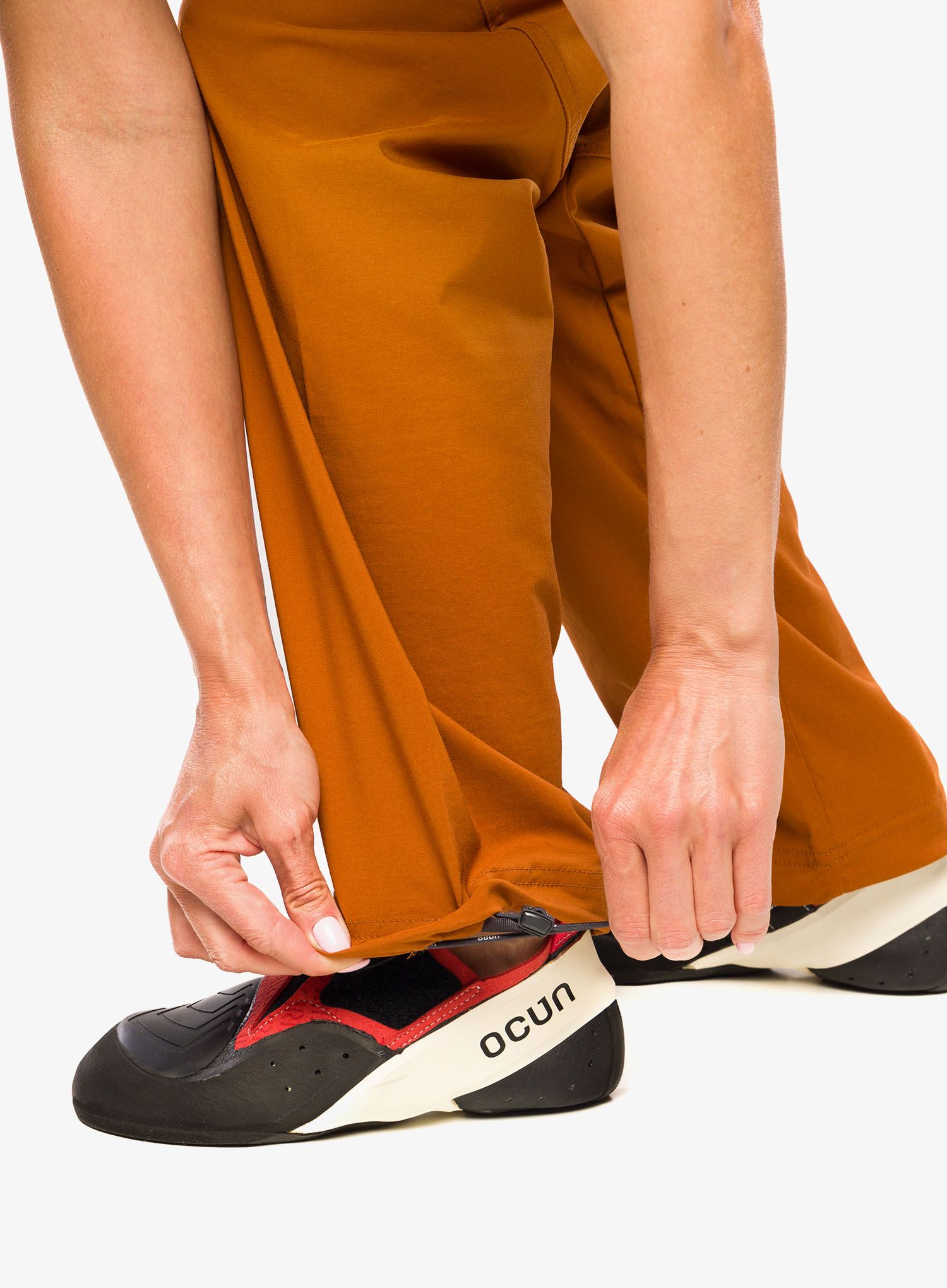 Lezecké kalhoty dámské Ocun Noya Eco Pants - caramel cafe